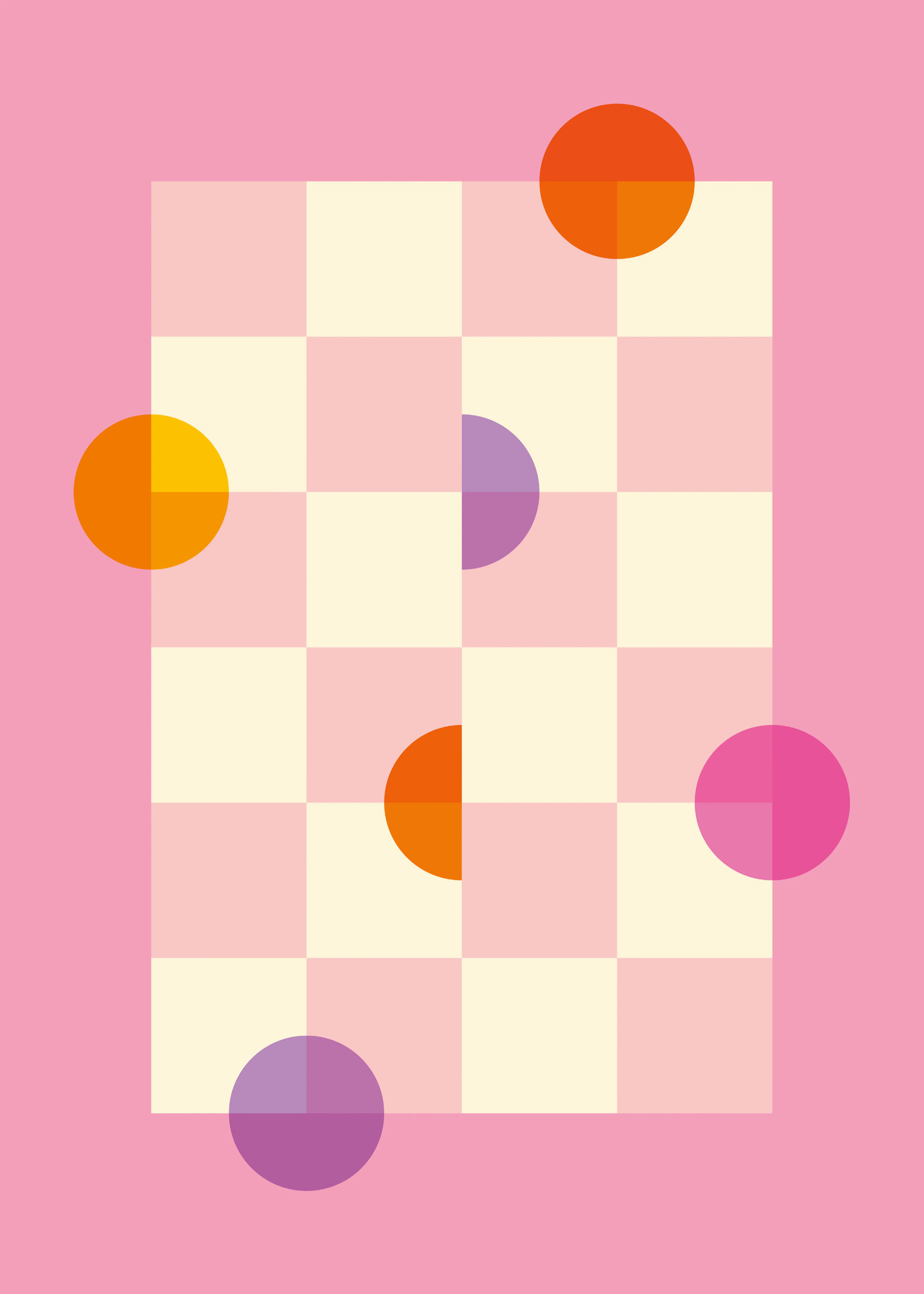 Pink Colorful Harmony Poster 0