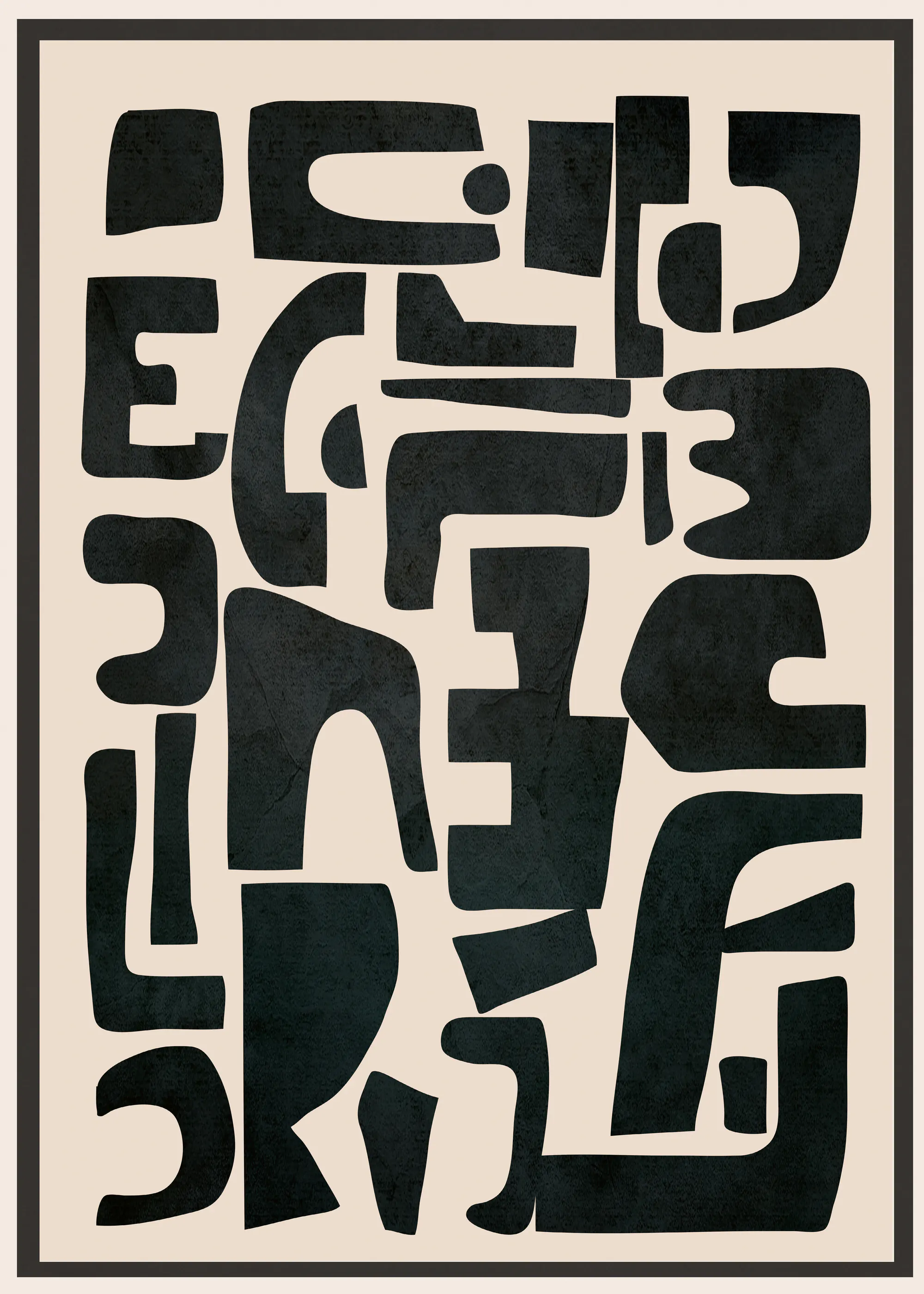 Abstract Forms Poster 0