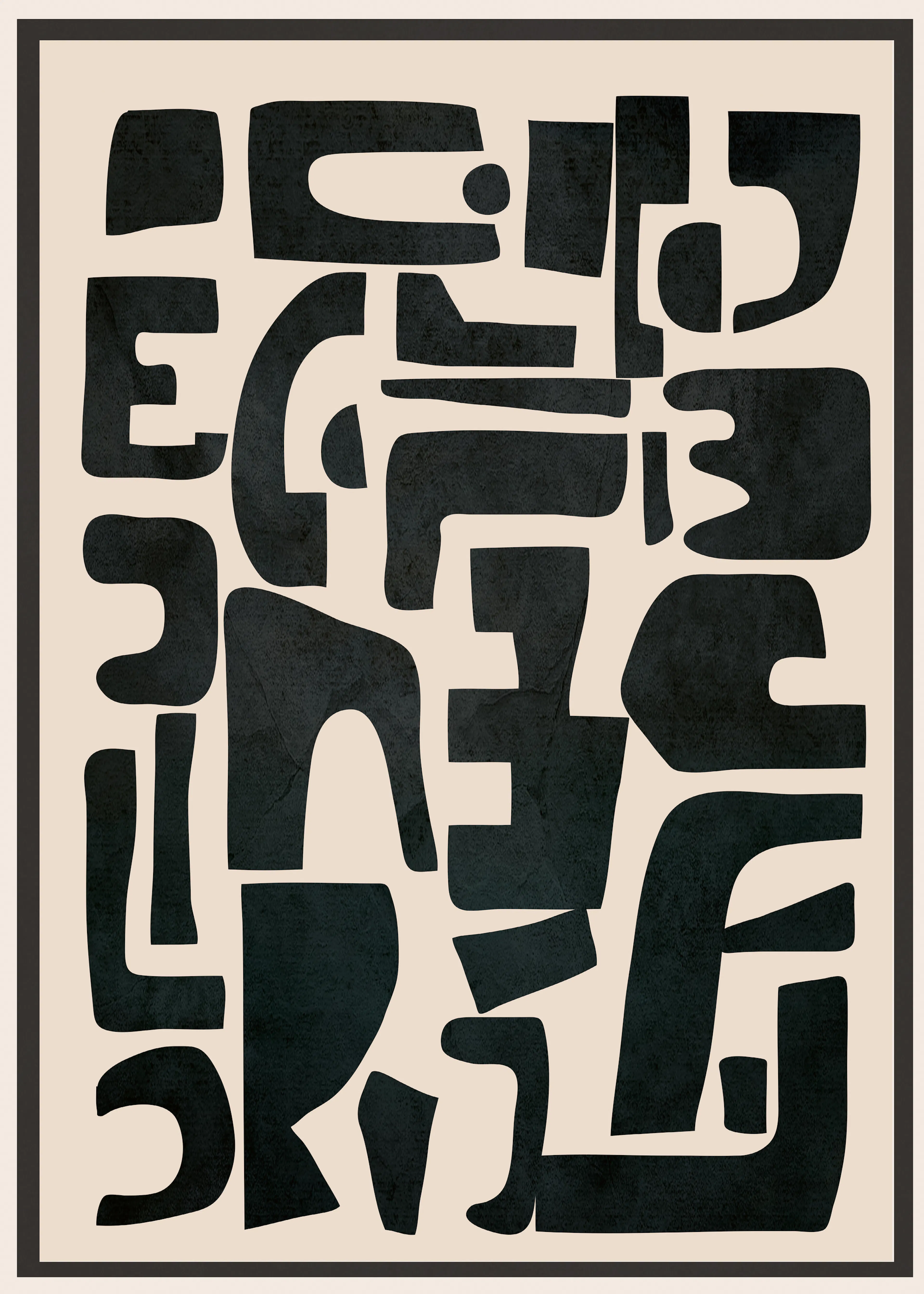 Abstract Forms Poster 0