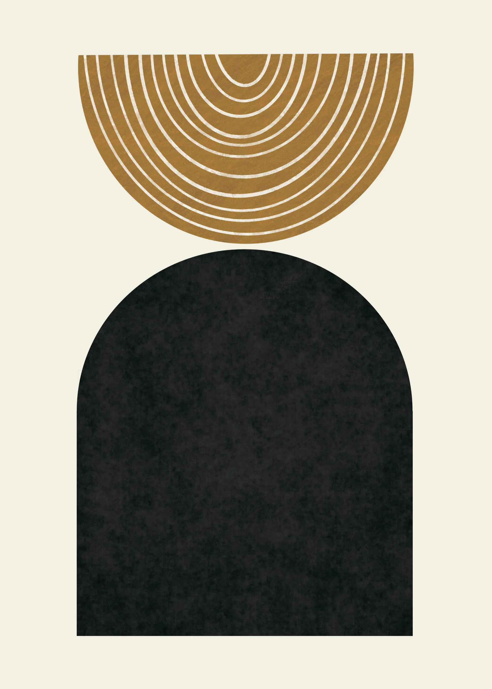 Charcoal Modern Balance Poster 0