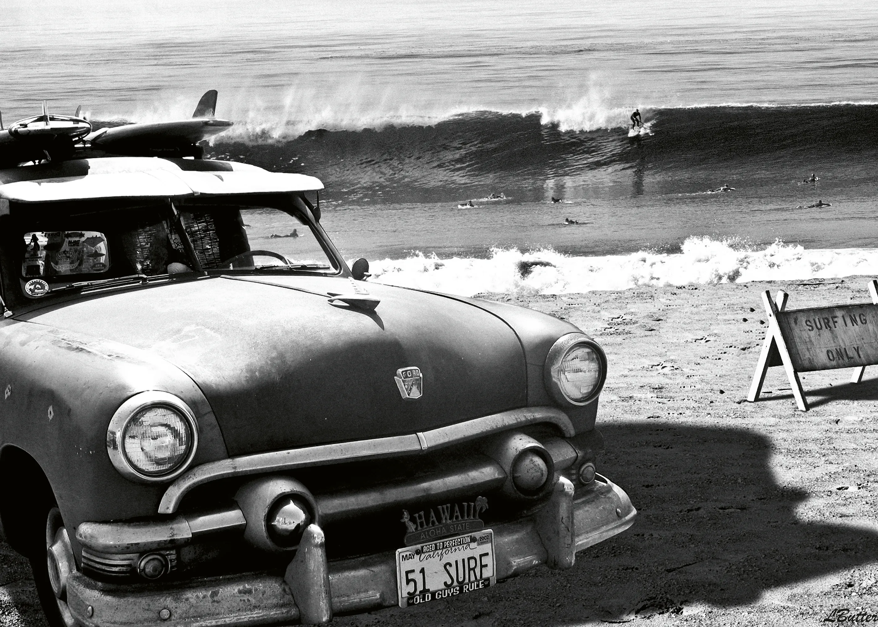 Vintage Surf Poster 0