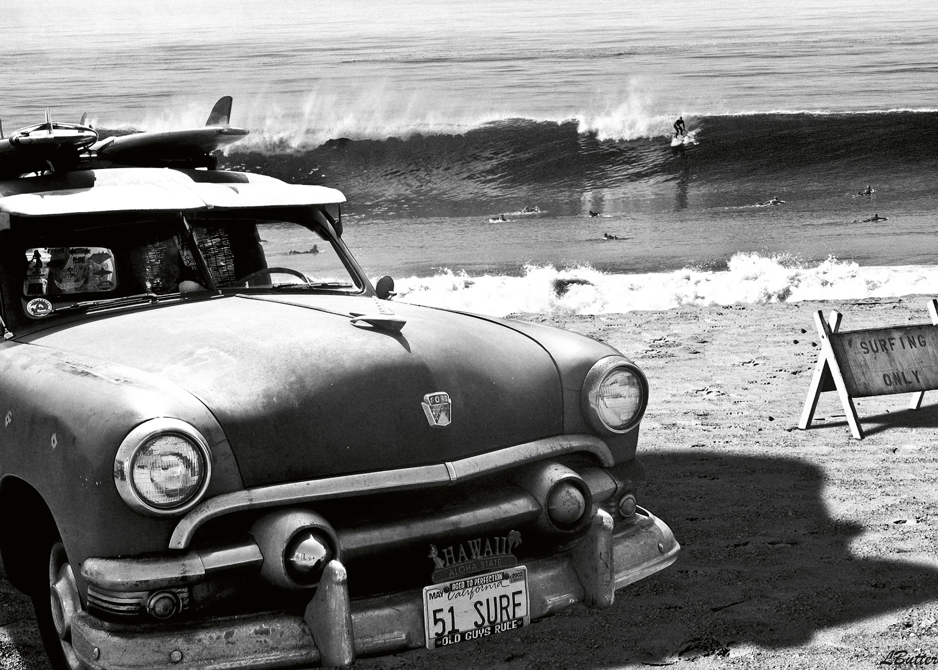 Vintage Surf Poster 0
