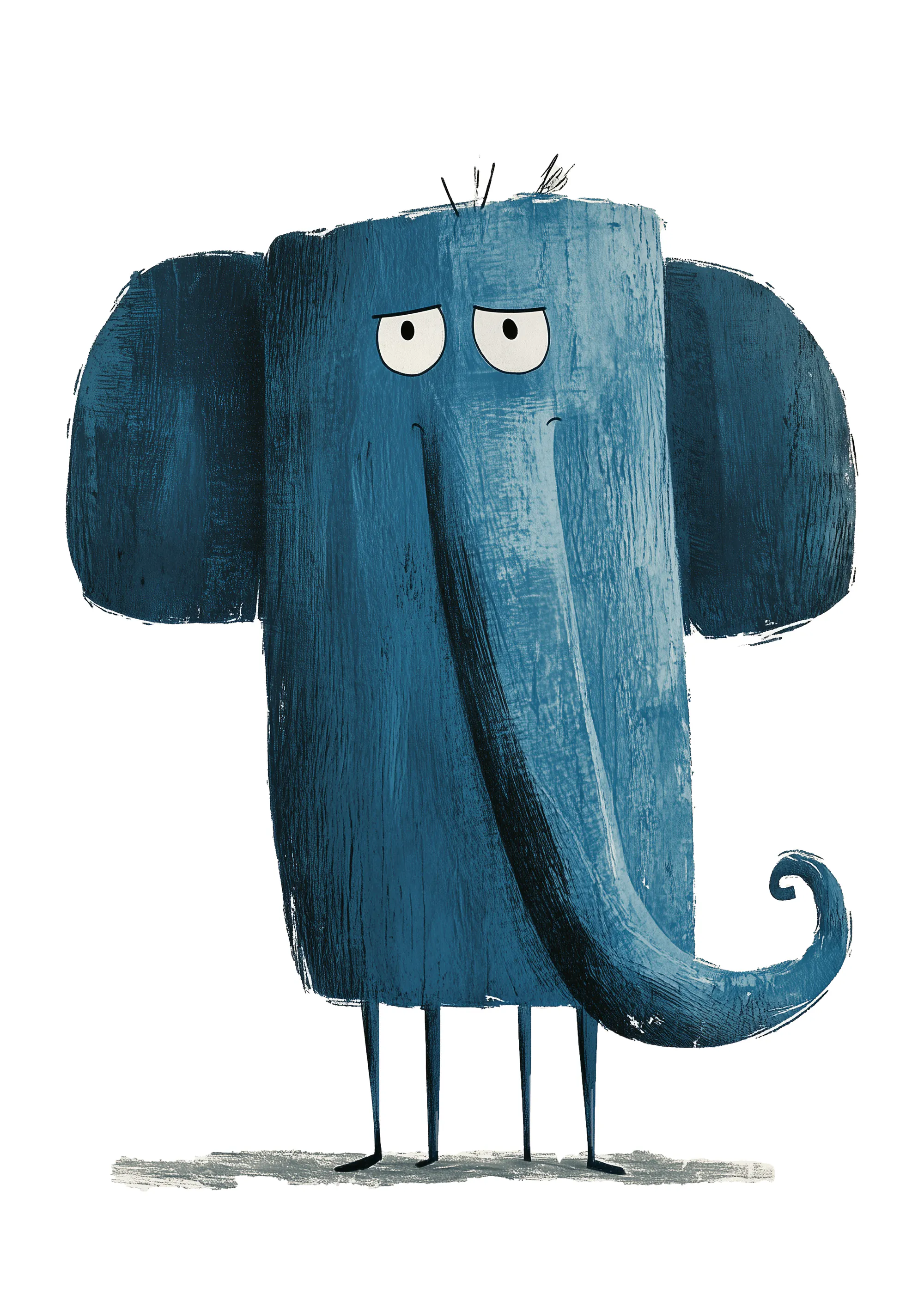 Blue Elephant Poster 0