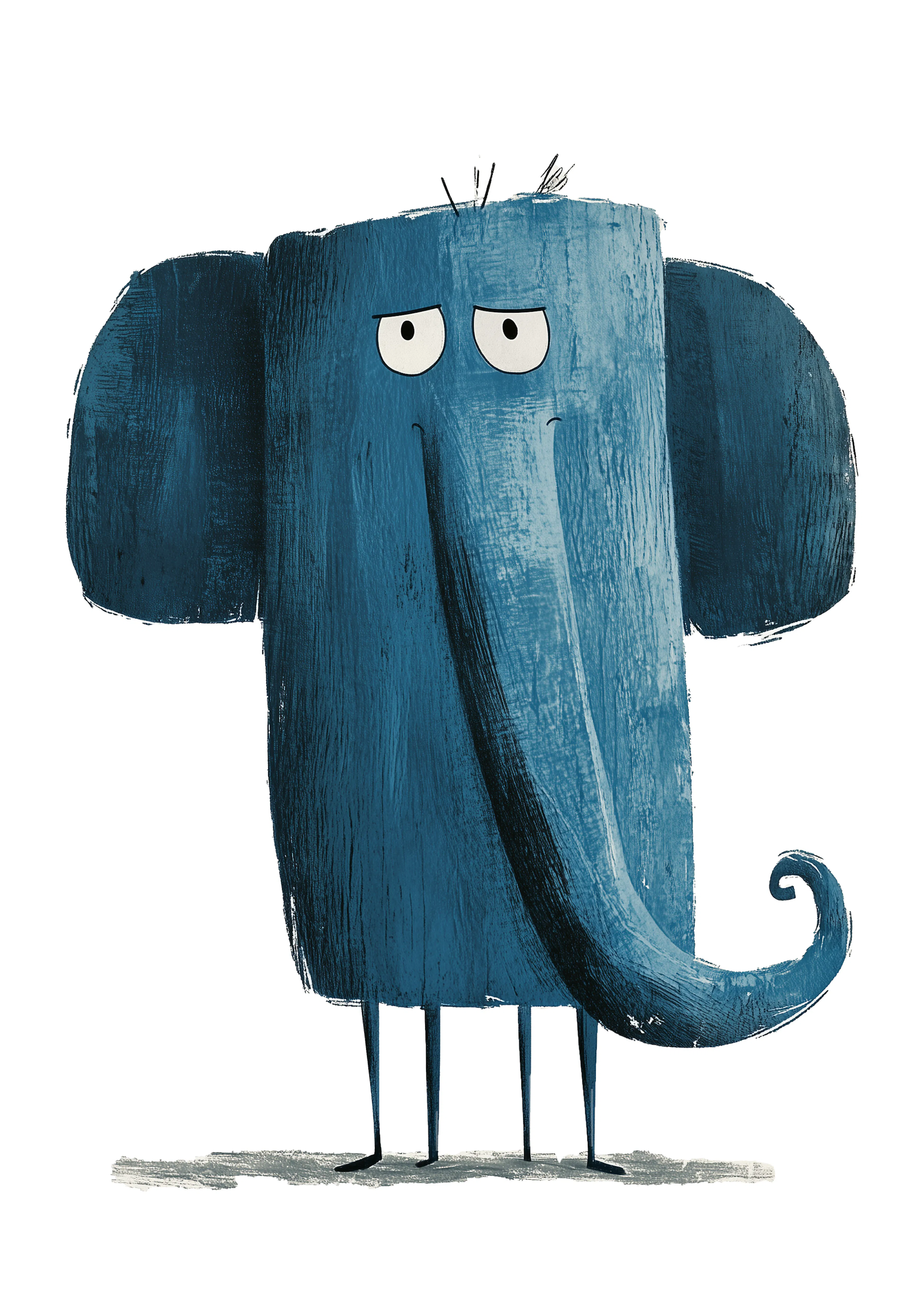 Blue Elephant Poster 0