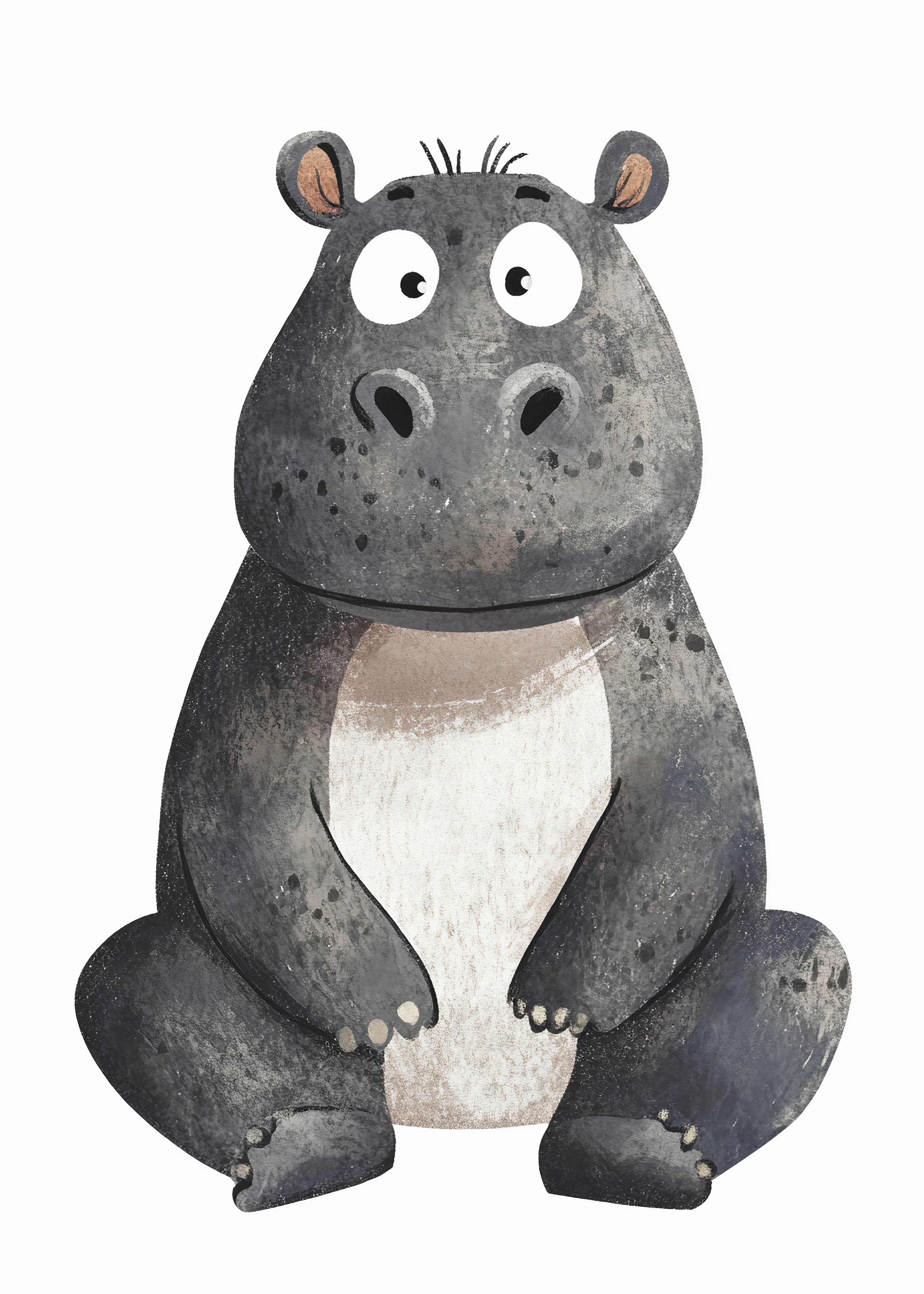 Hippopotame Mignon Poster 0
