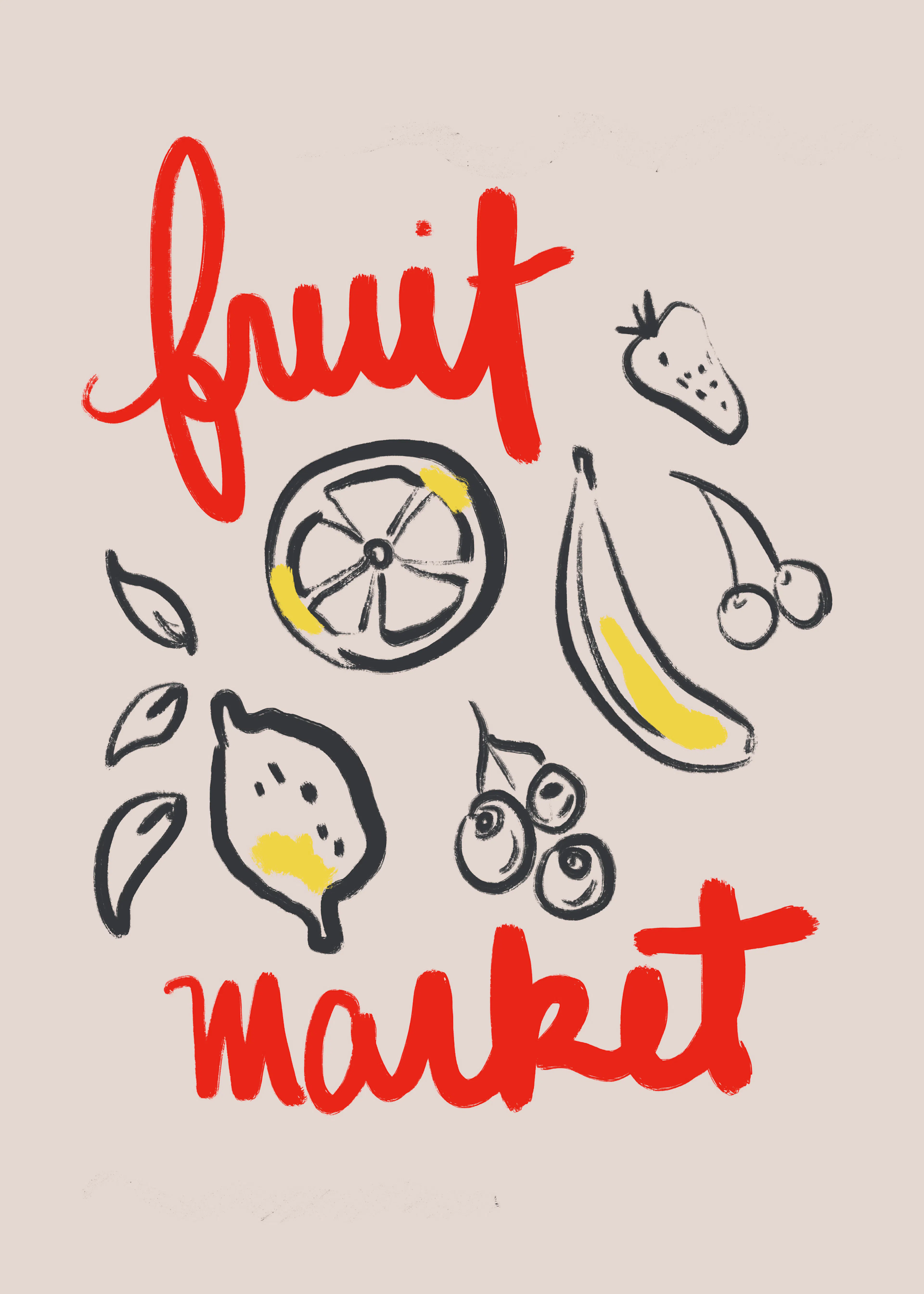 Fruit Market Poster 0