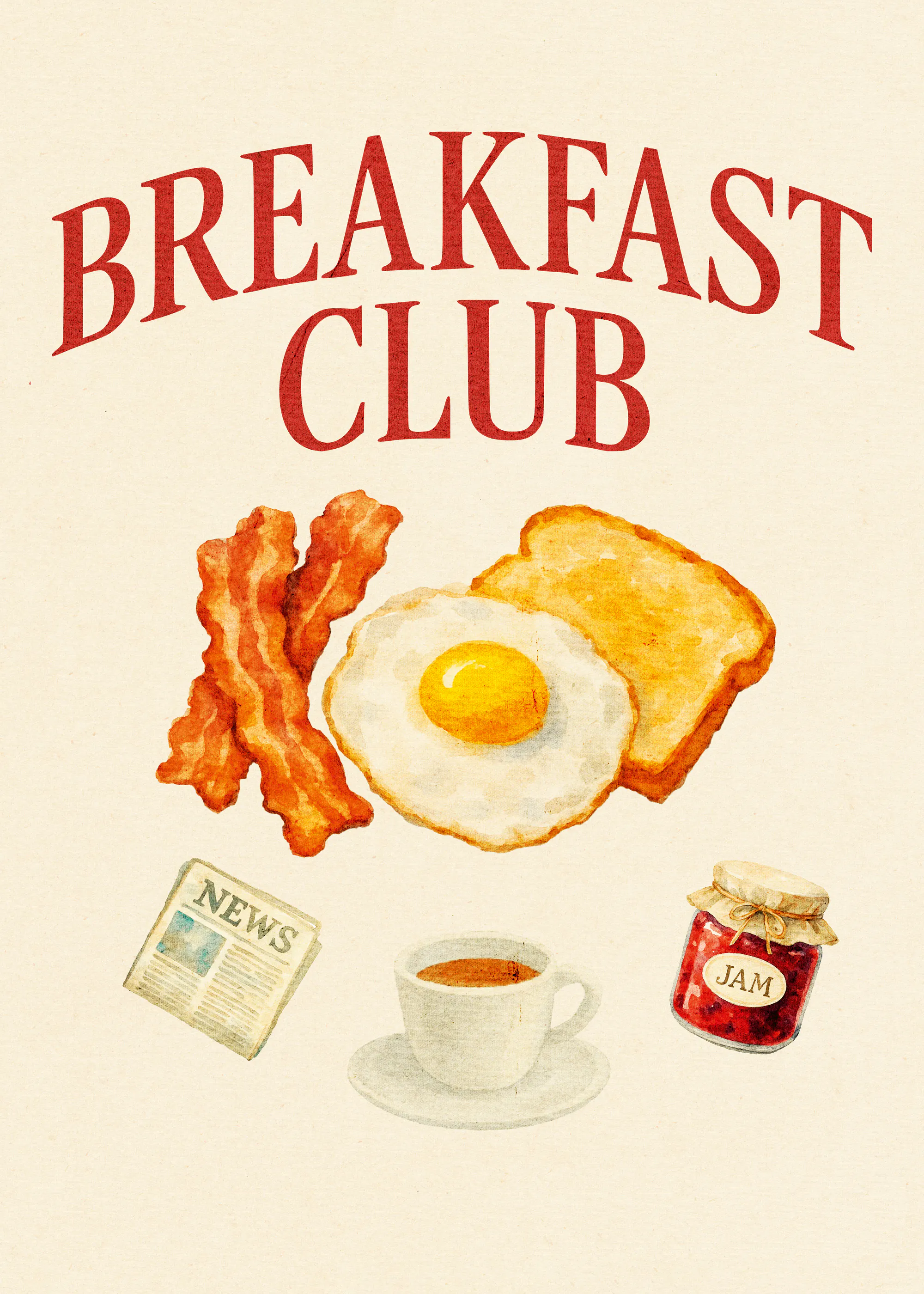 Klassisk Frukost Poster 0