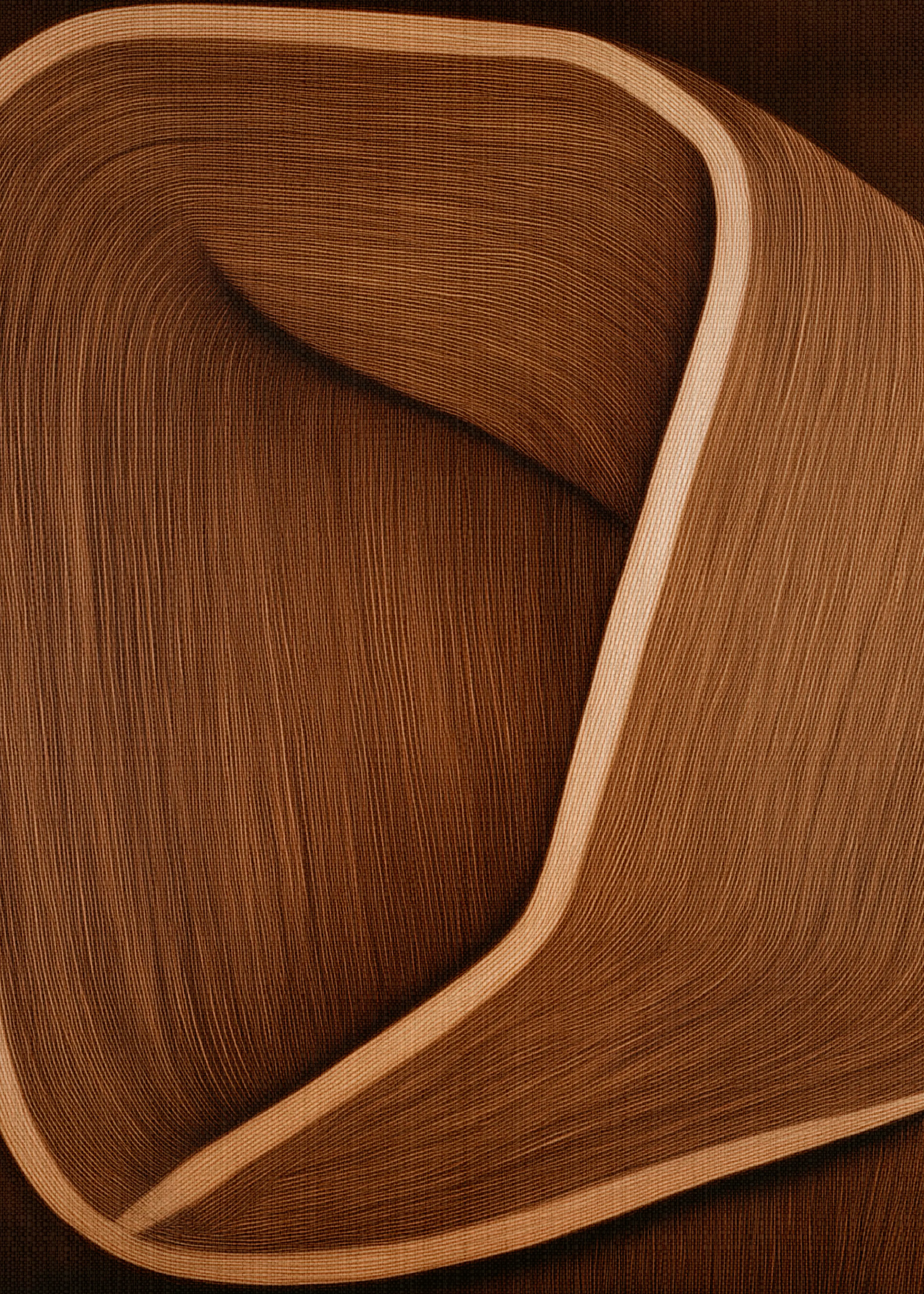 Organic Wood Flow Poster 0
