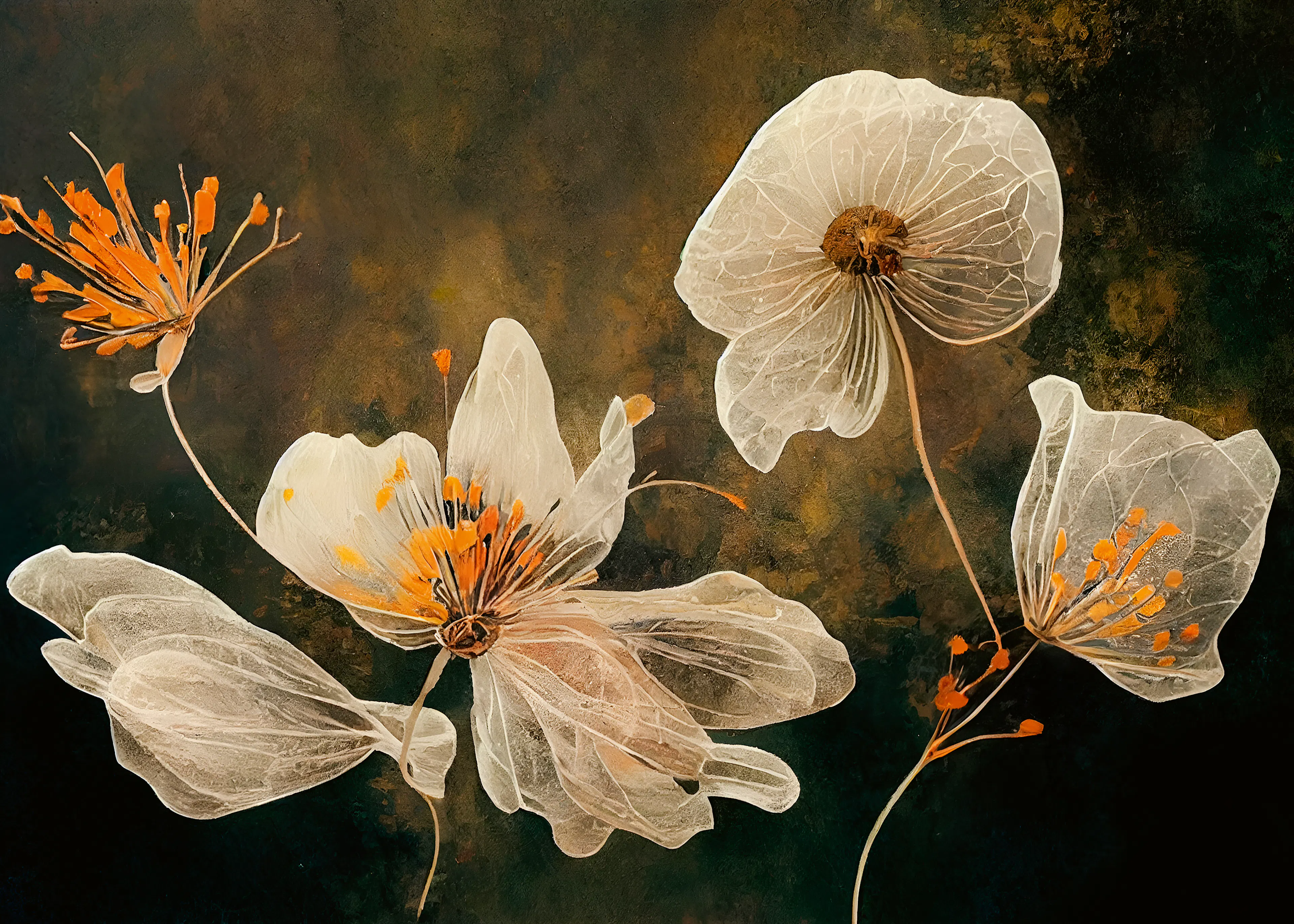 Ethereal Blossoms Poster 0