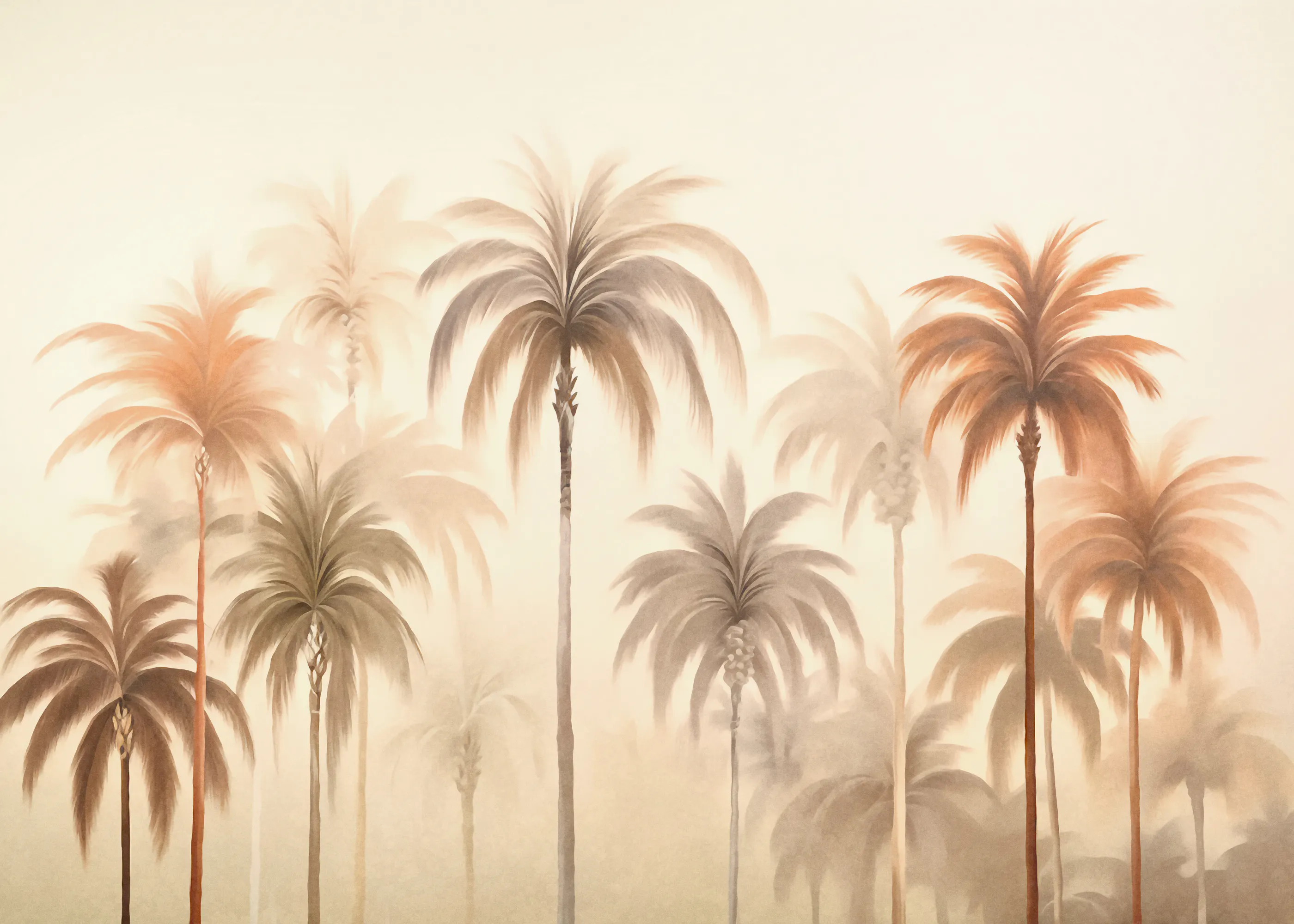 Atardecer Tropical Póster 0
