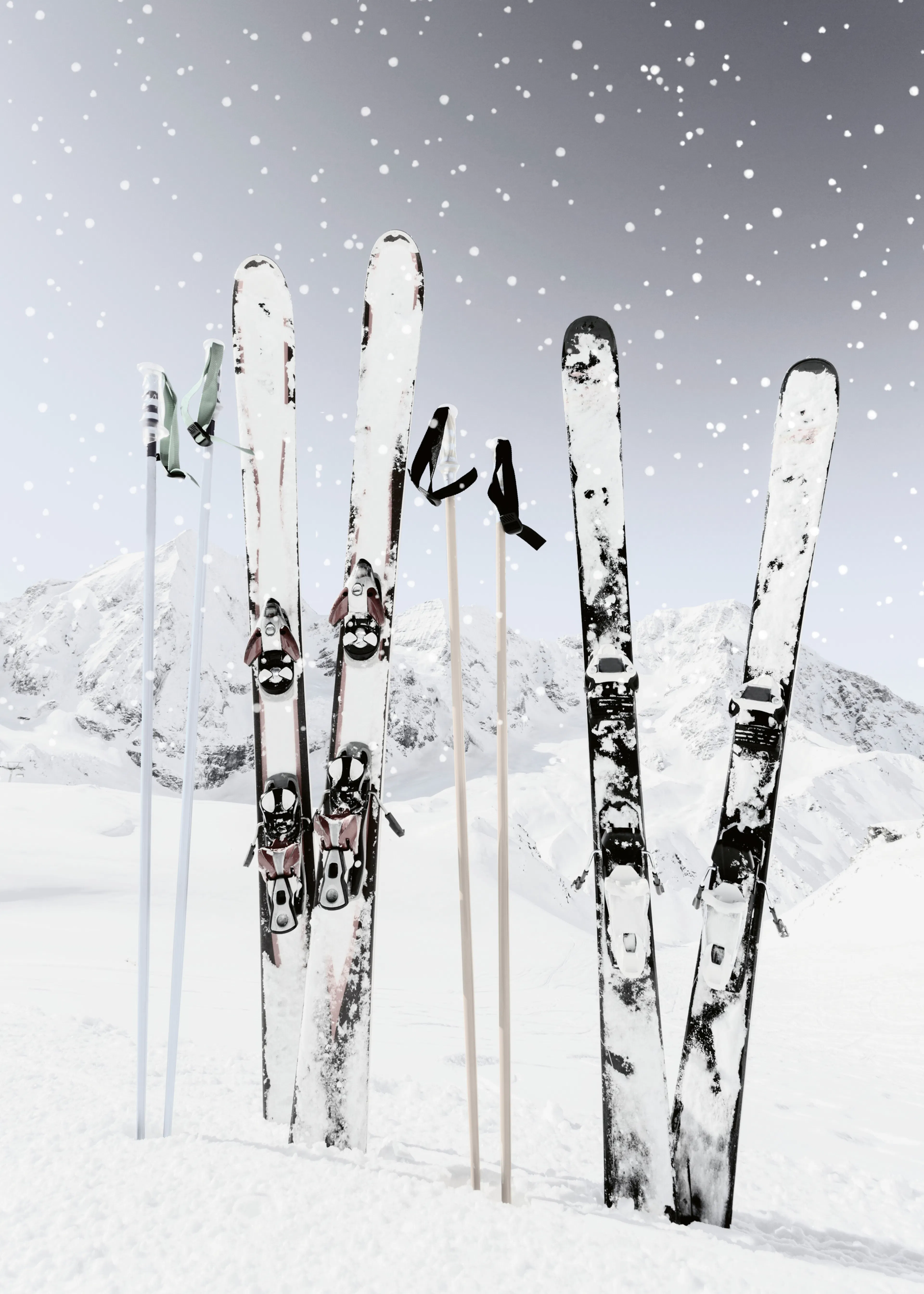 Winter Ski Escape Poster 0