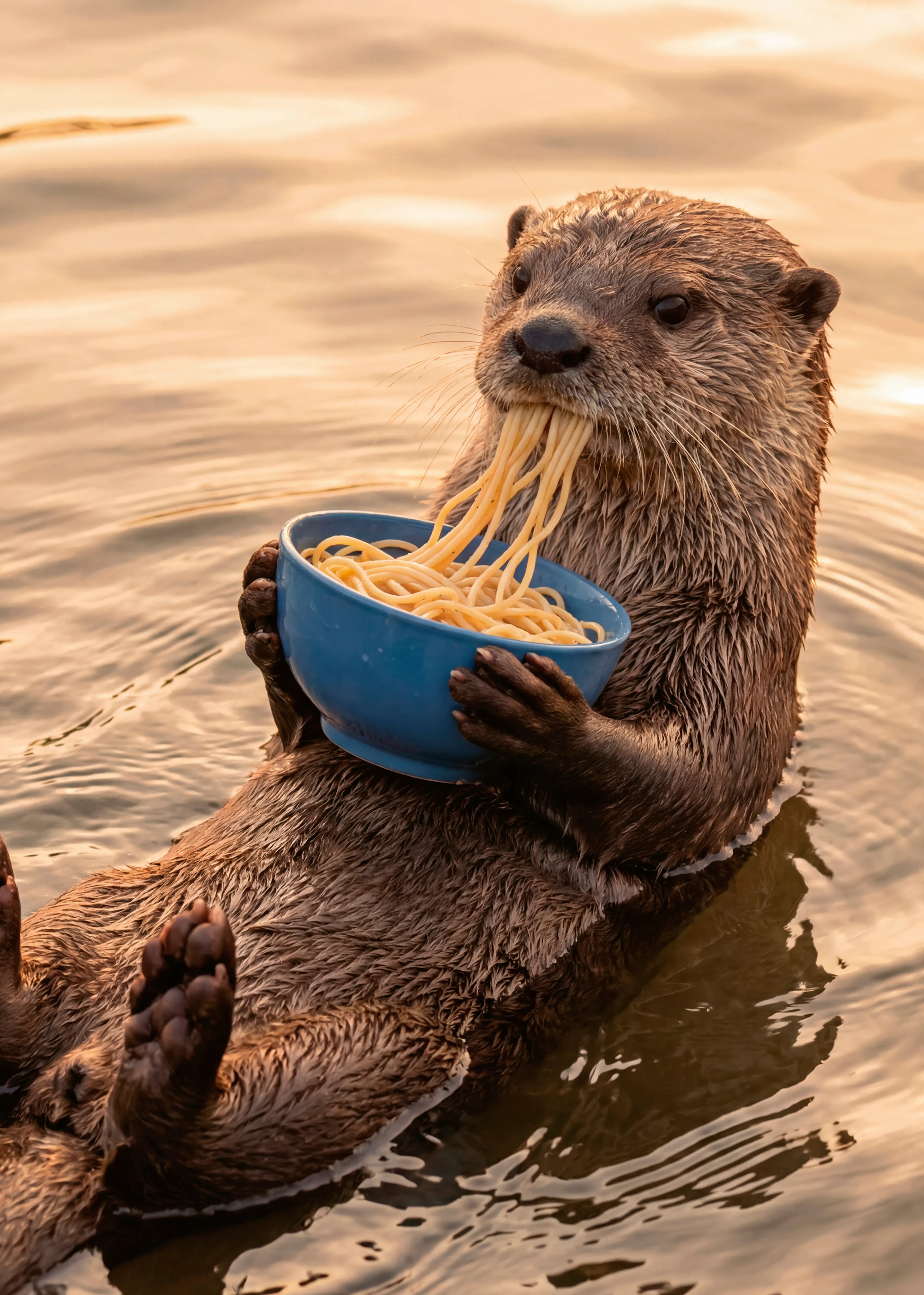 Otter Noodle Poster 0