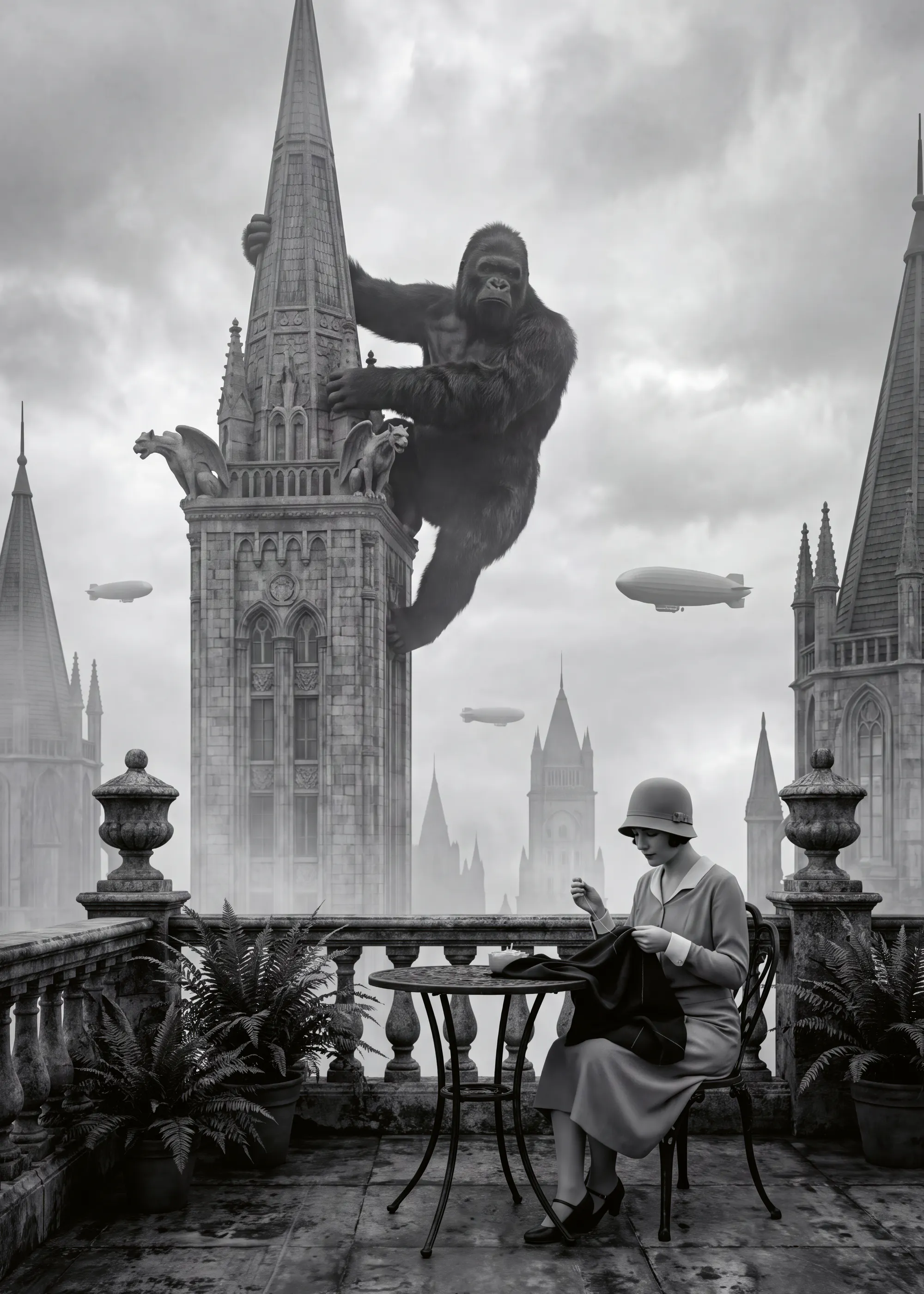 King Kong Tower Póster 0