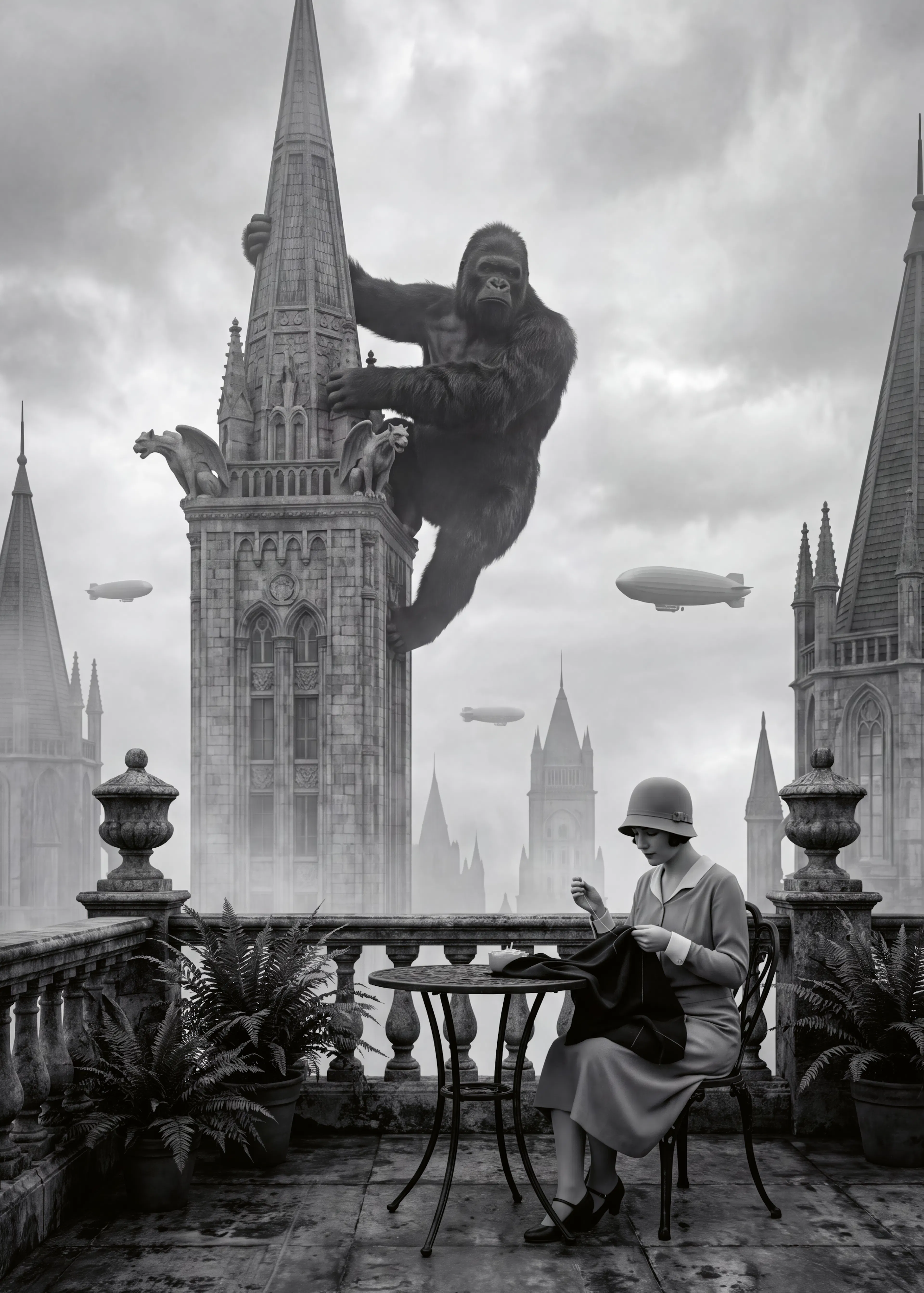 King Kong Tower Poster 0