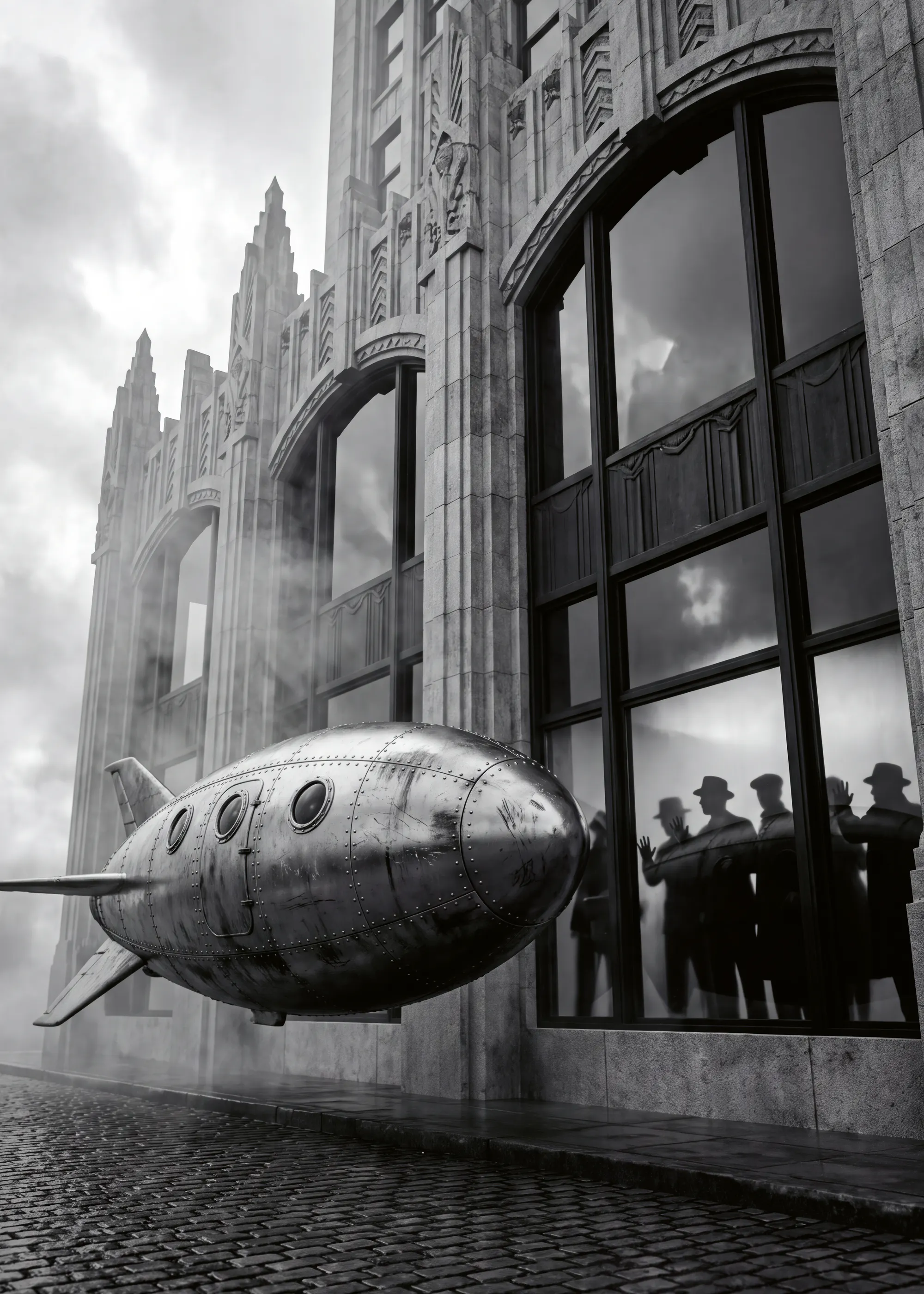 Futuristic Arrival Poster 0