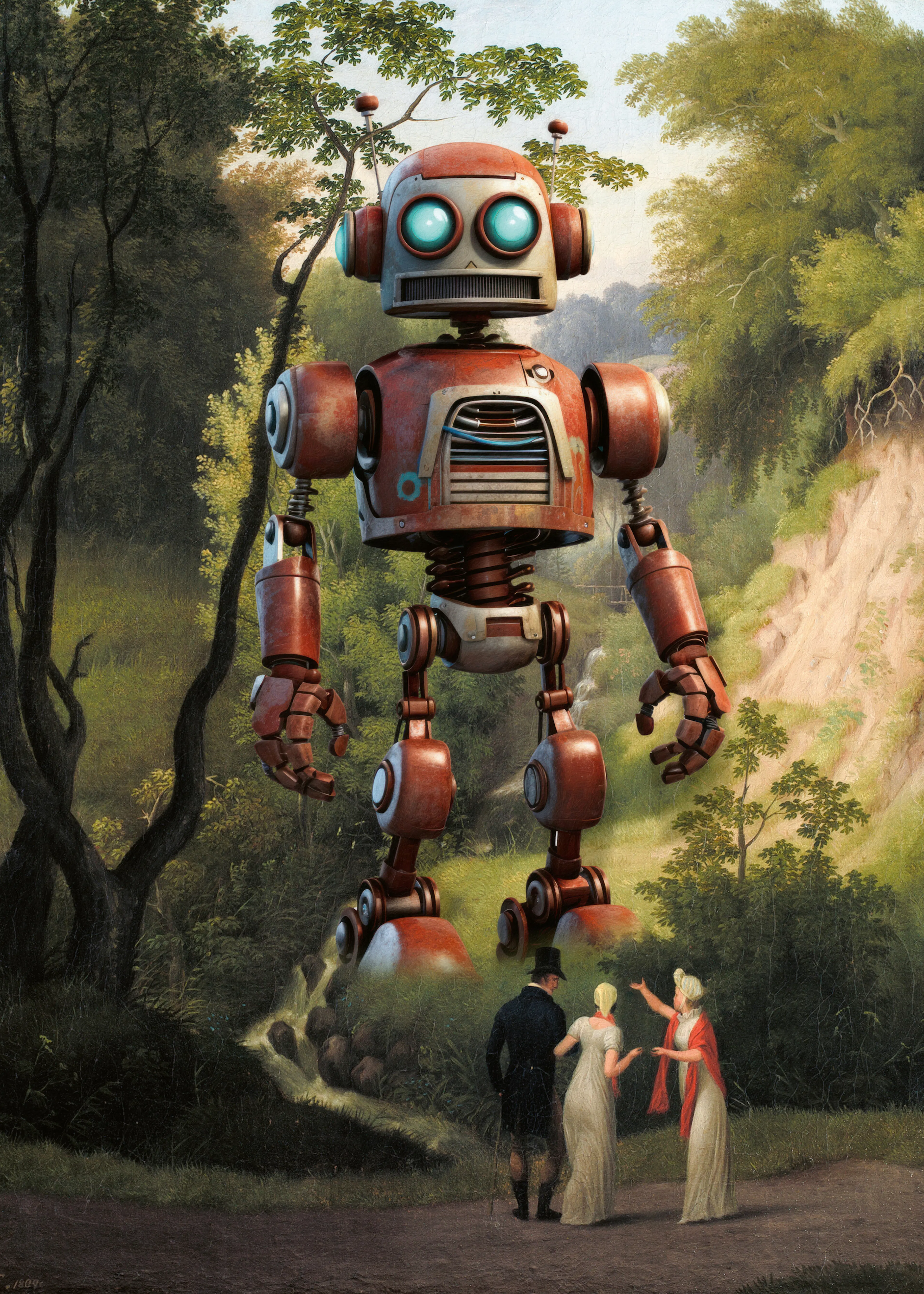 Robot Encounter Poster 0