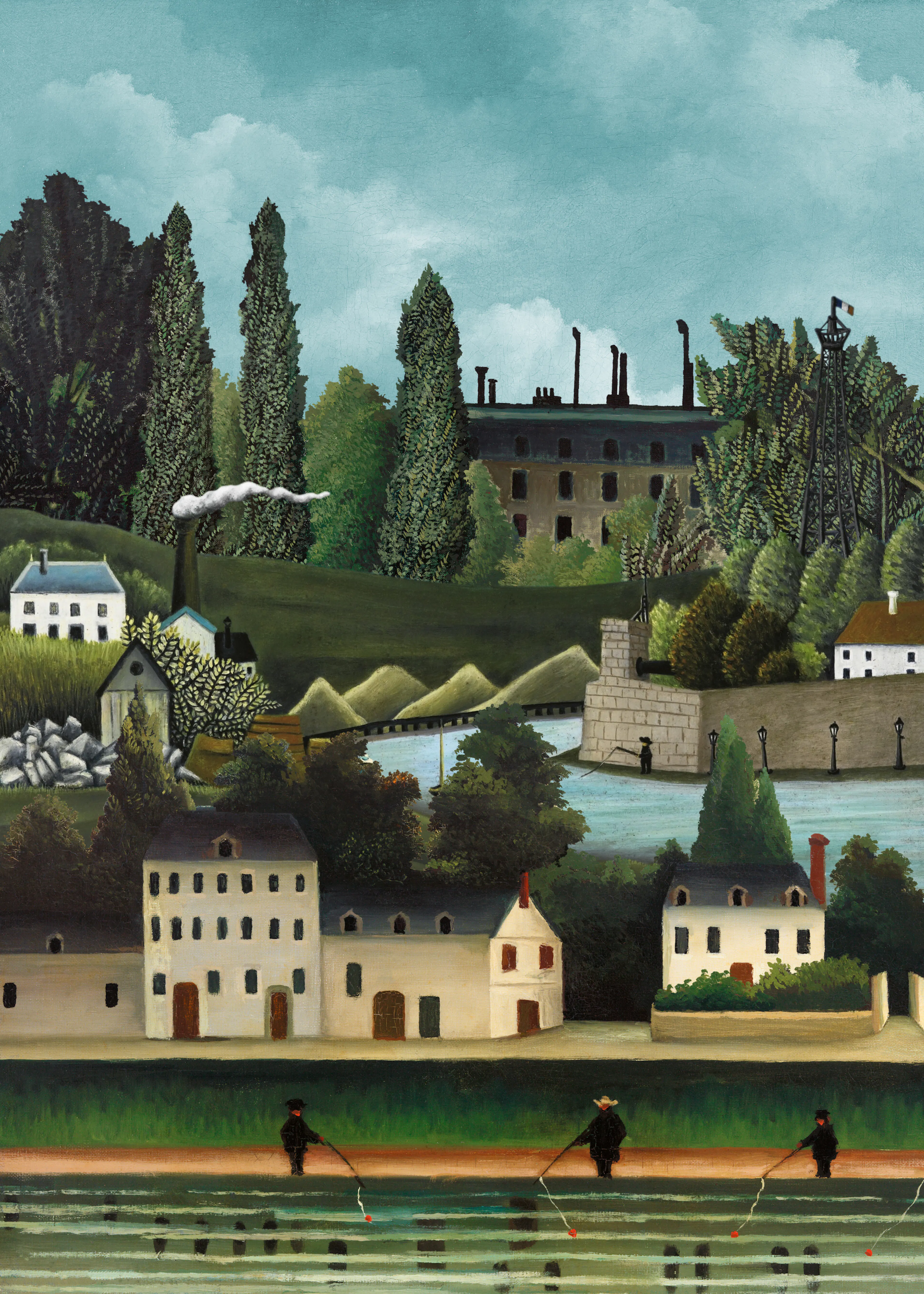 Serene Riverside Poster 0