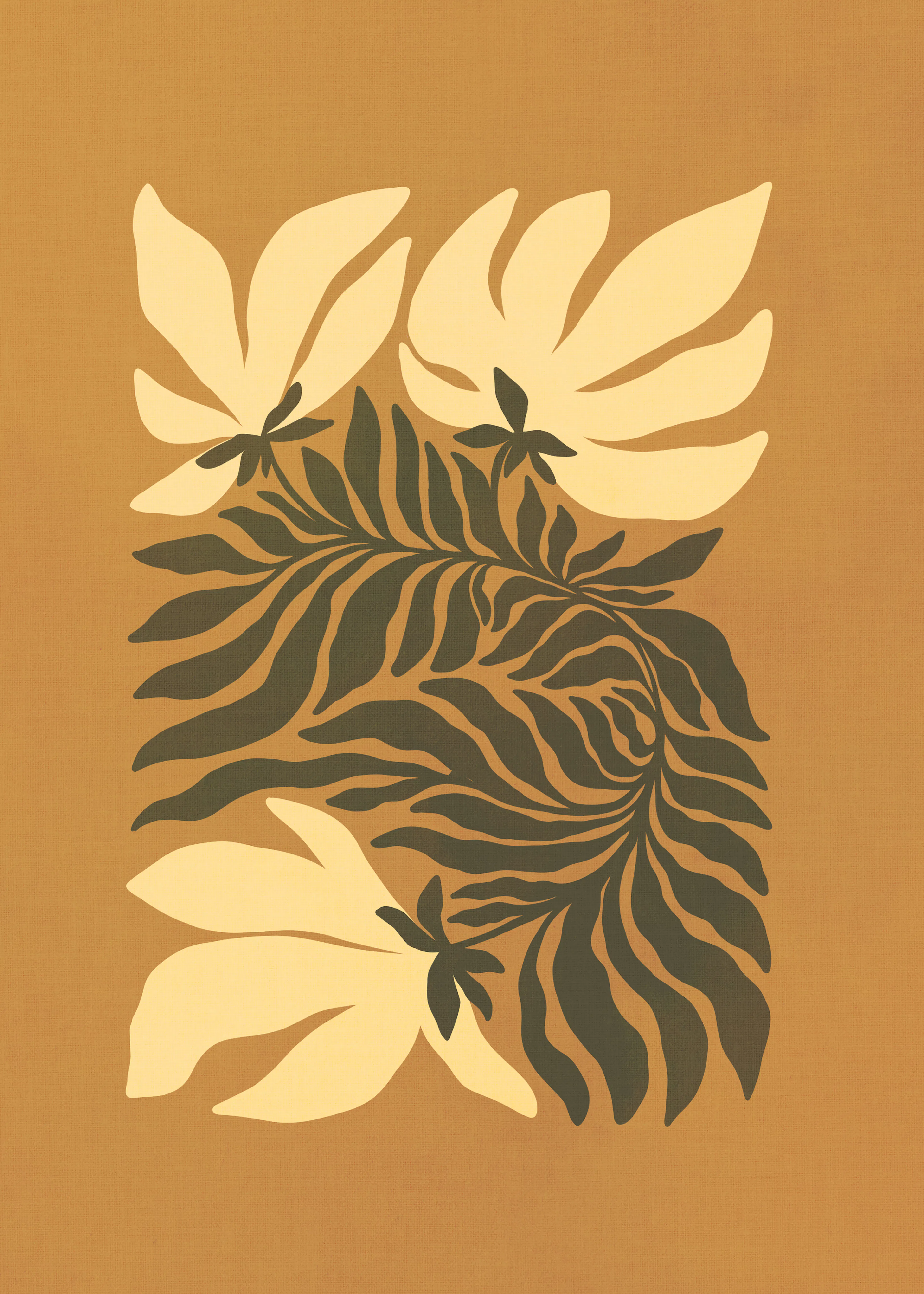 Camouflage Tropical Poster 0