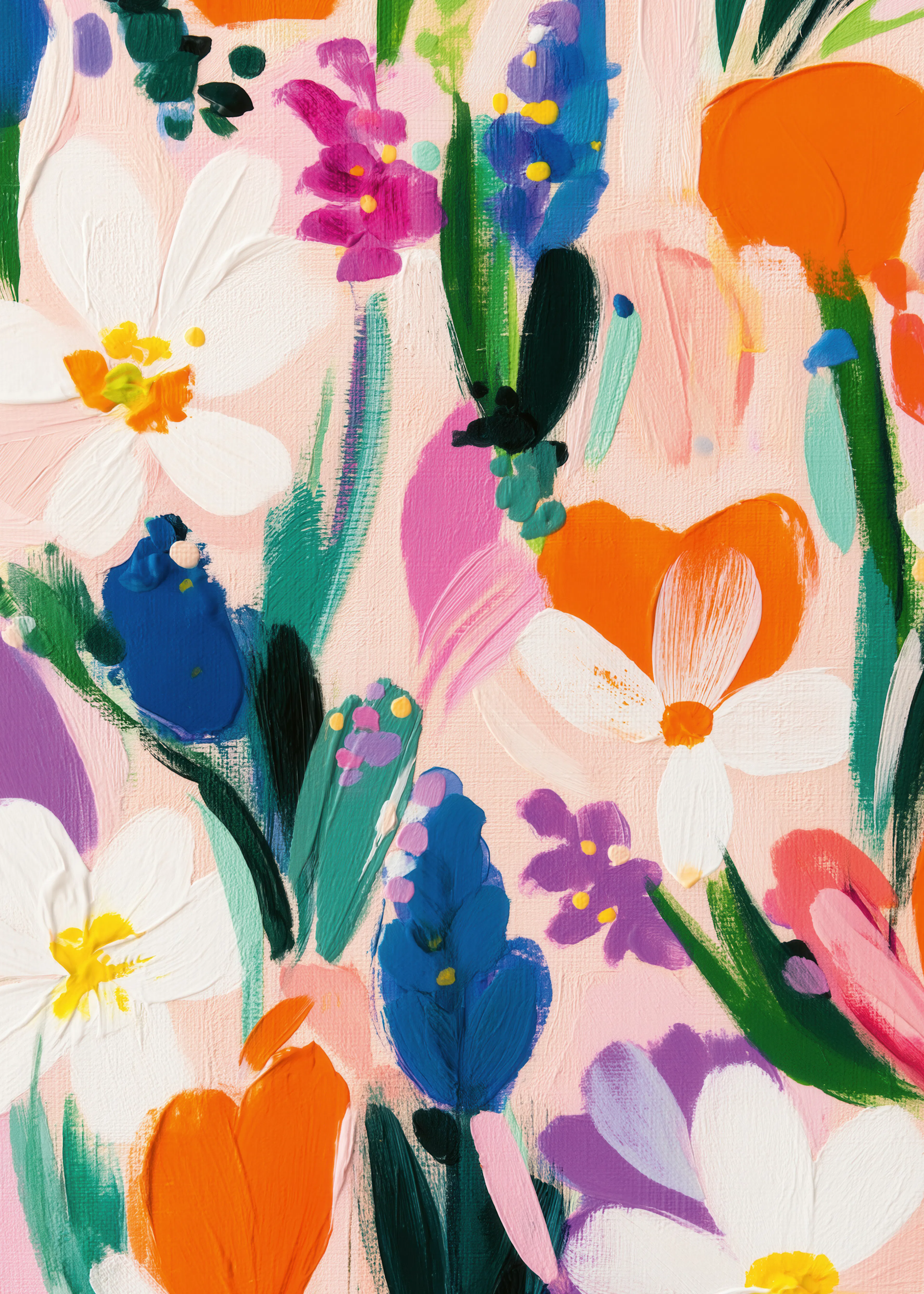 Vibrant Garden Poster 0
