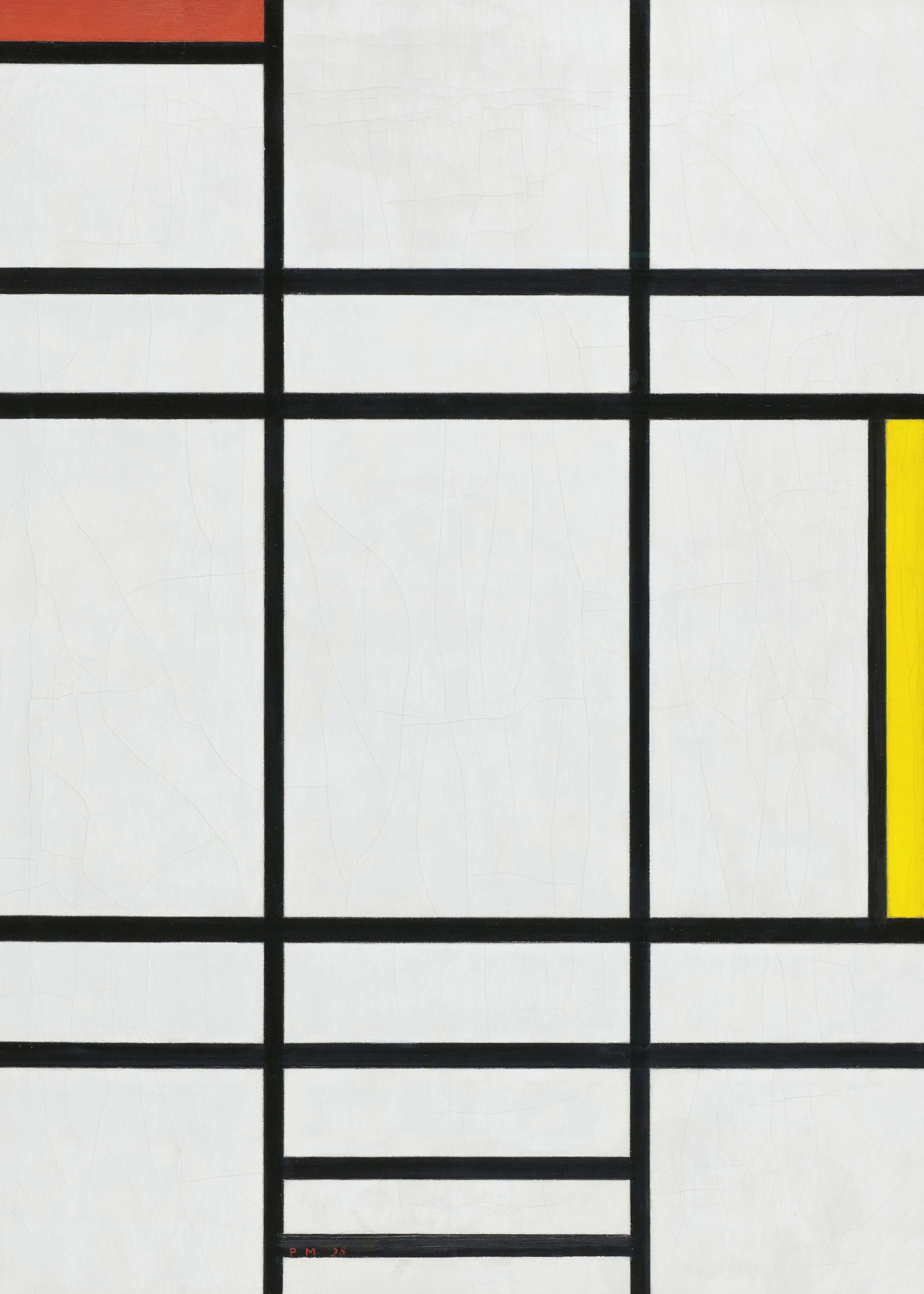Piet Mondrian - Composition with Red, Yellow and Blue Poster 0