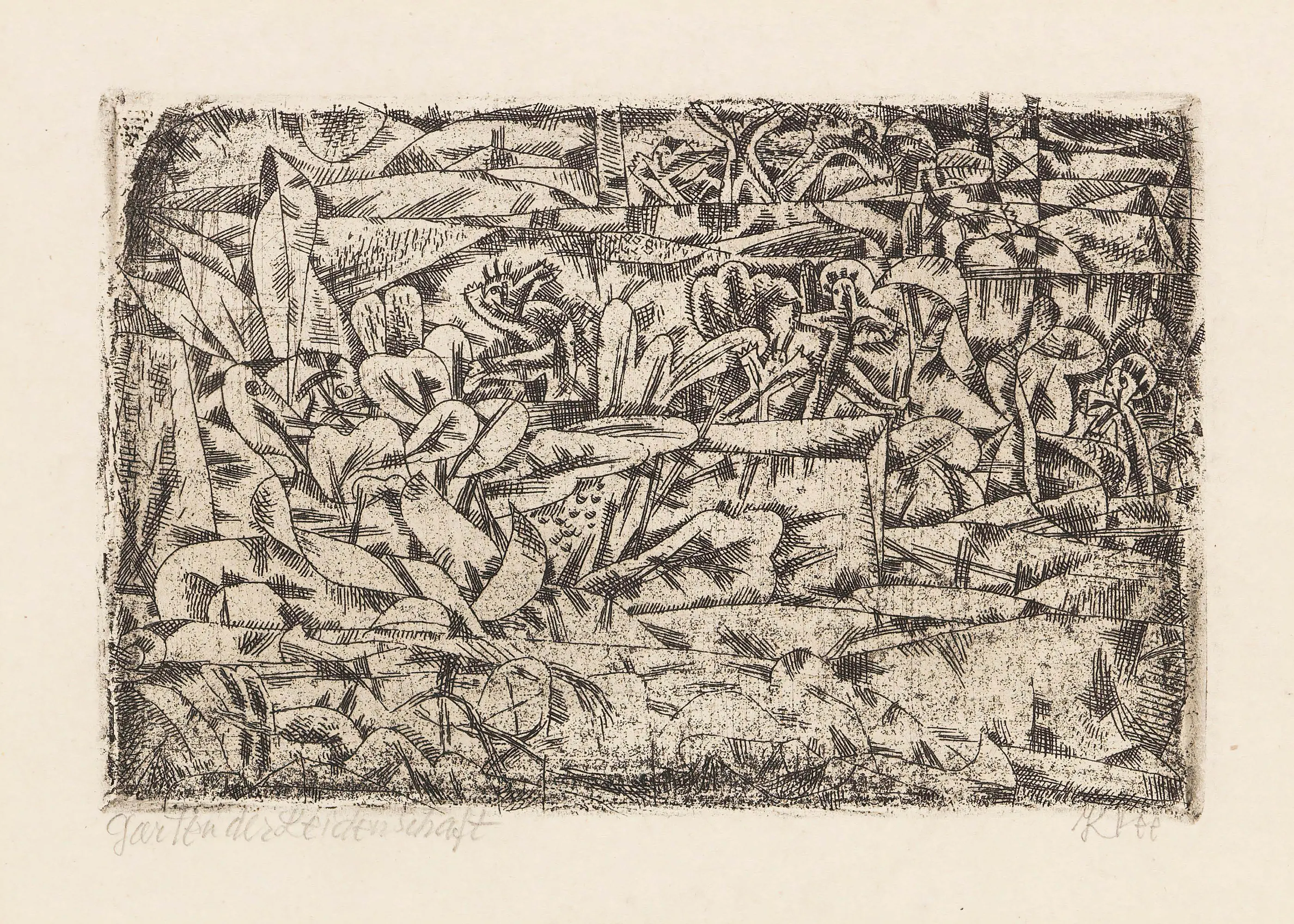 Paul Klee - Garden of Passion Poster 0