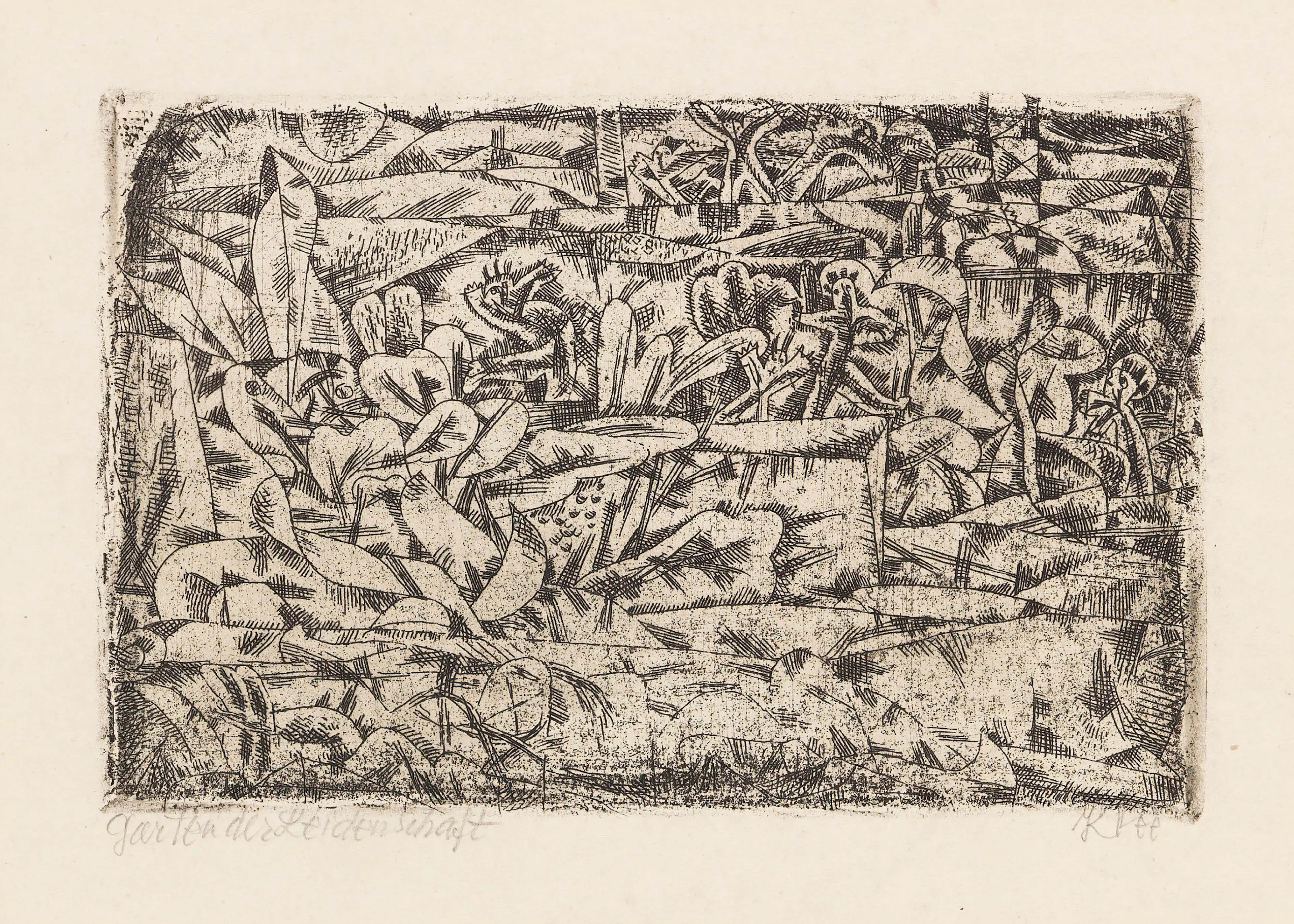 Paul Klee - Garden of Passion Poster 0