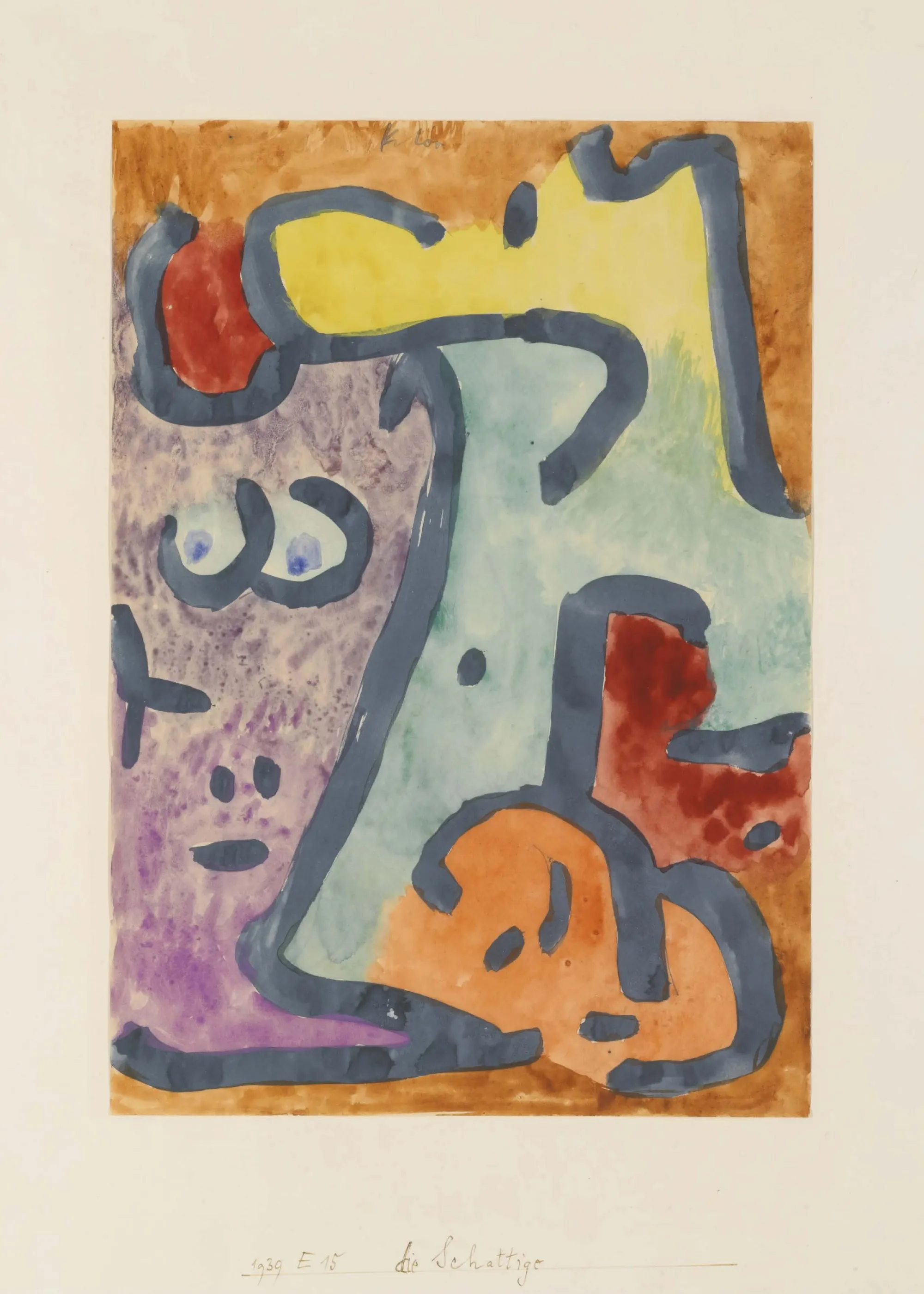 Paul Klee - Der Schattenhafte Poster 0