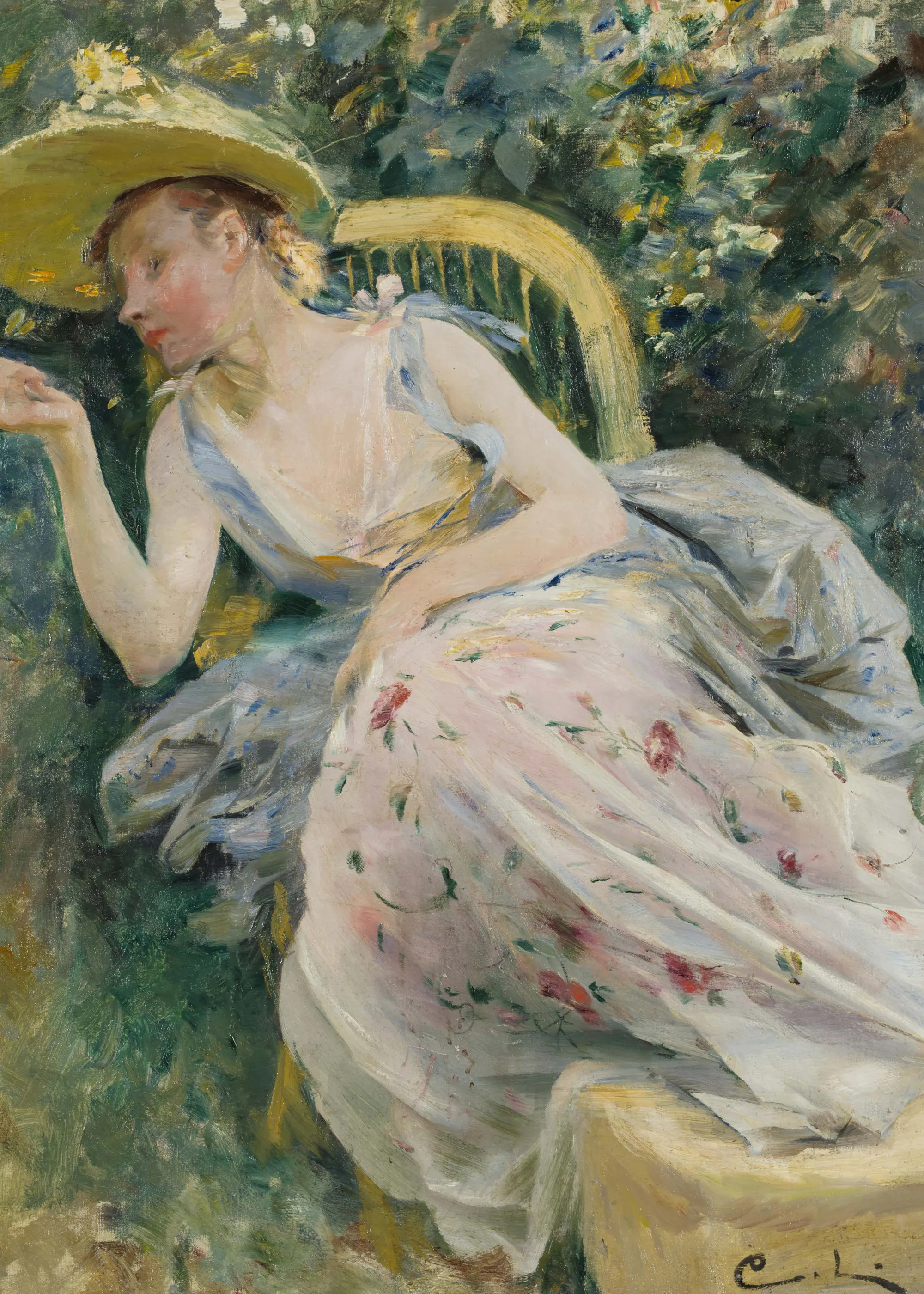 Carl Larsson - Study for Rokoko Poster 0