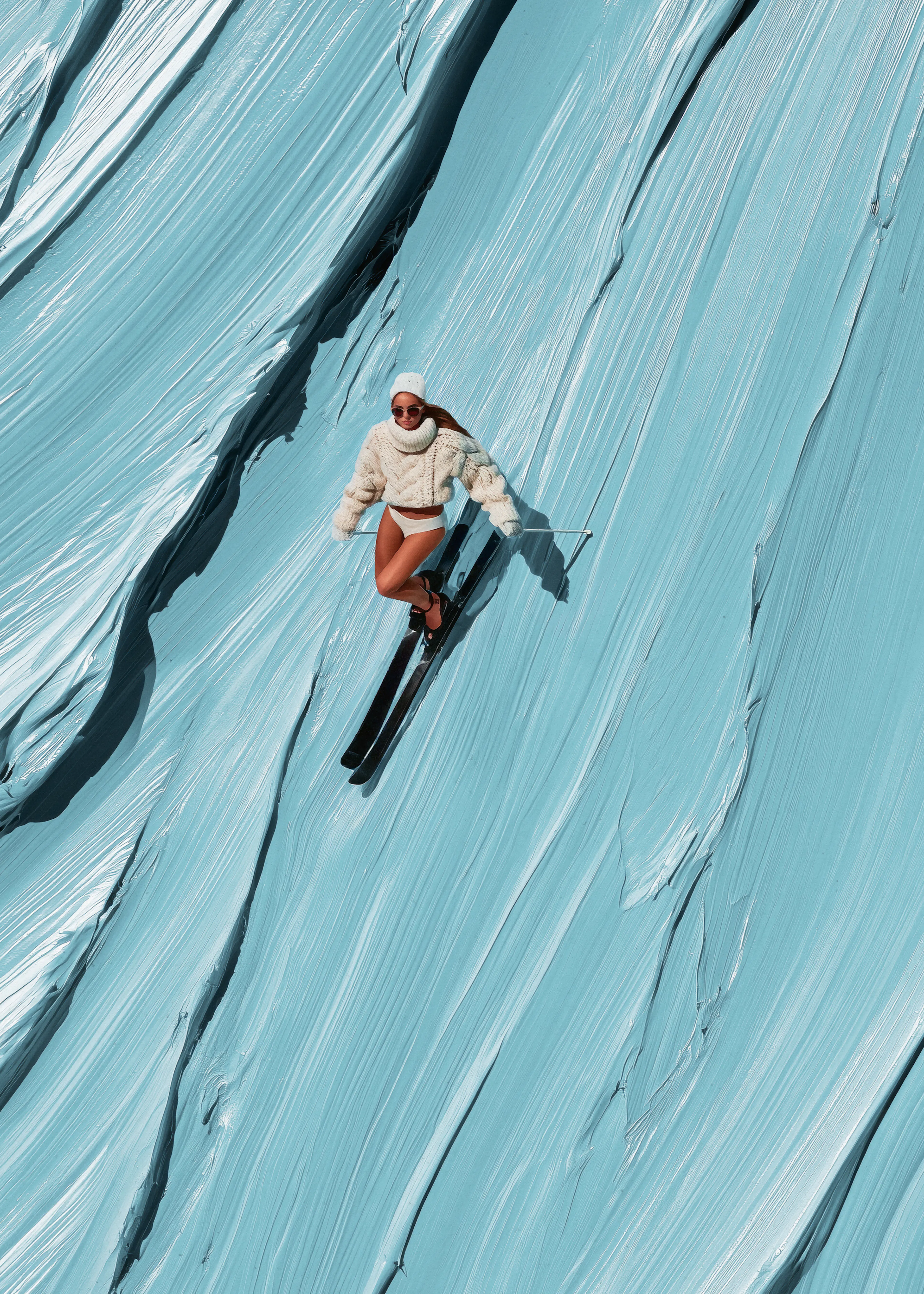 Winter Skiier Poster 0