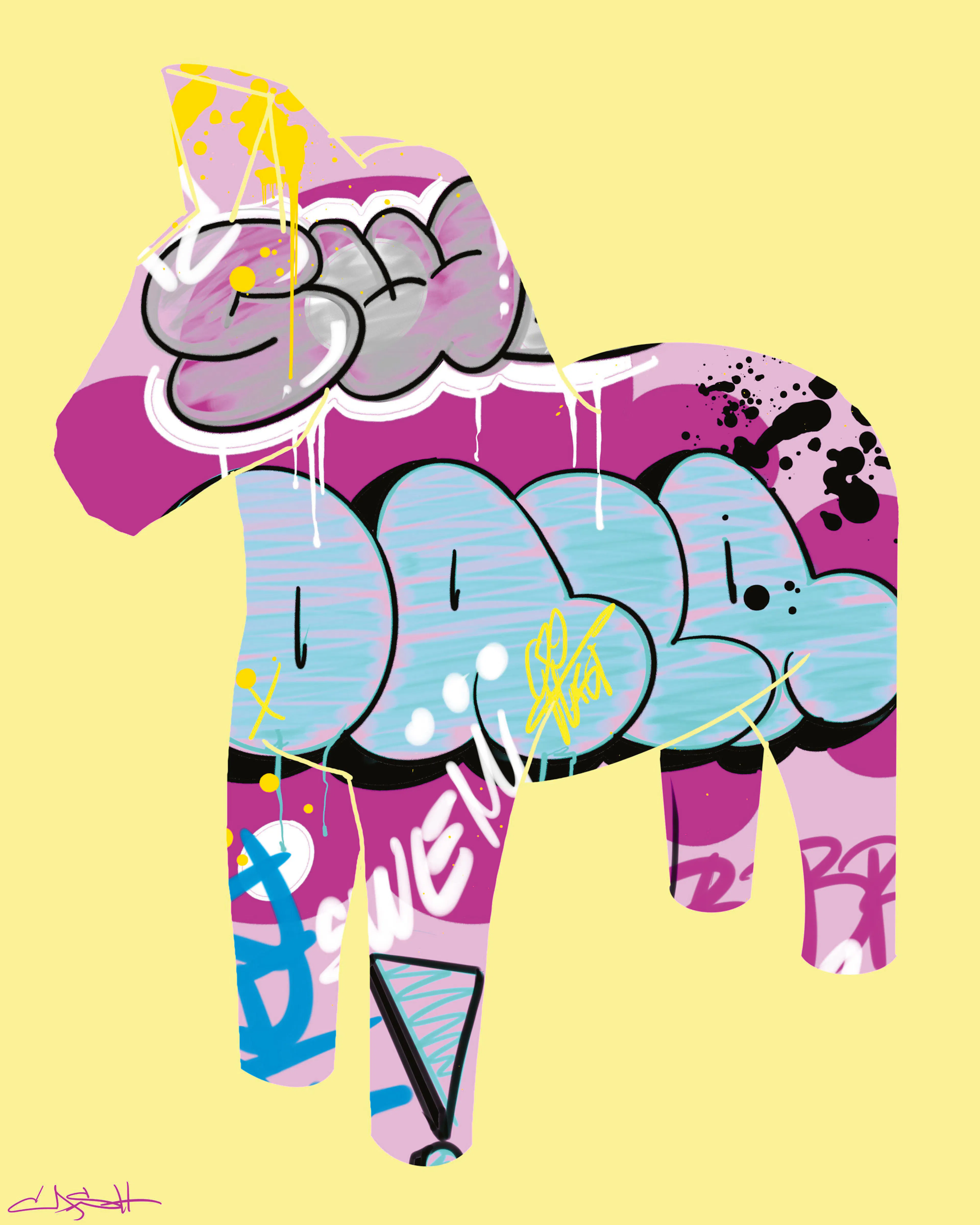 Urban Graffiti Poster 0
