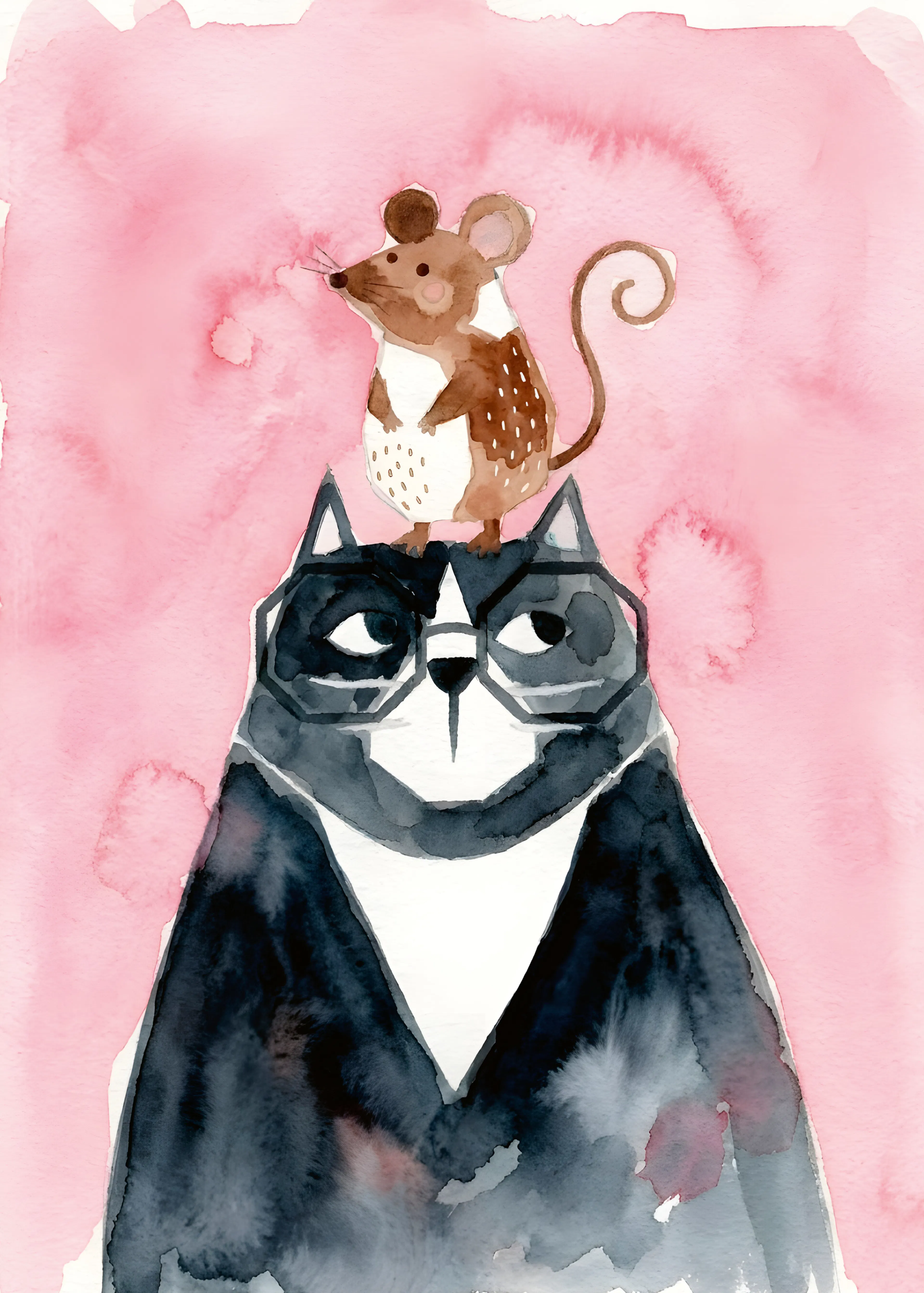Chat et Souris Poster 0