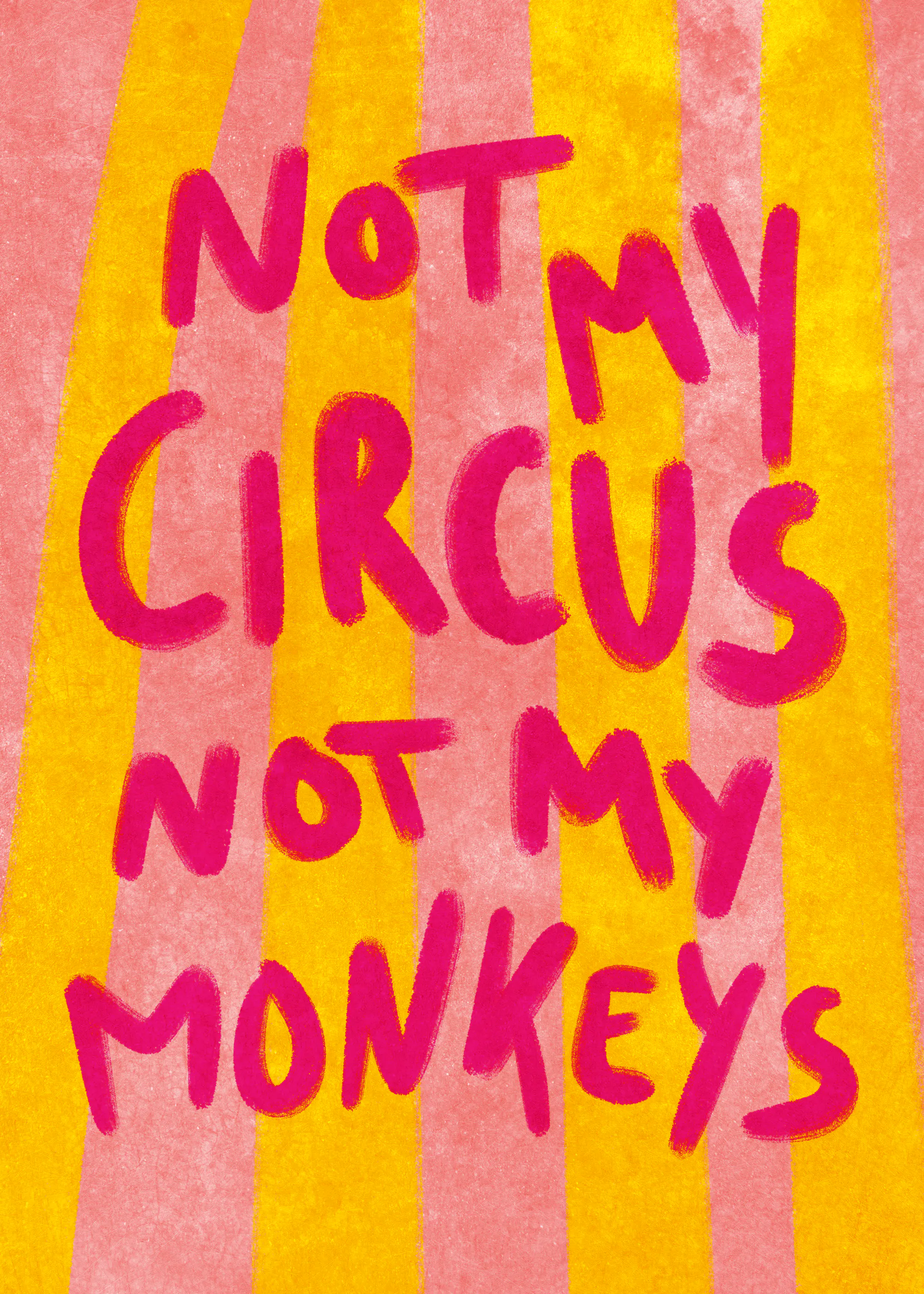 Raissa Oltmanns - Not My Circus Poster 0