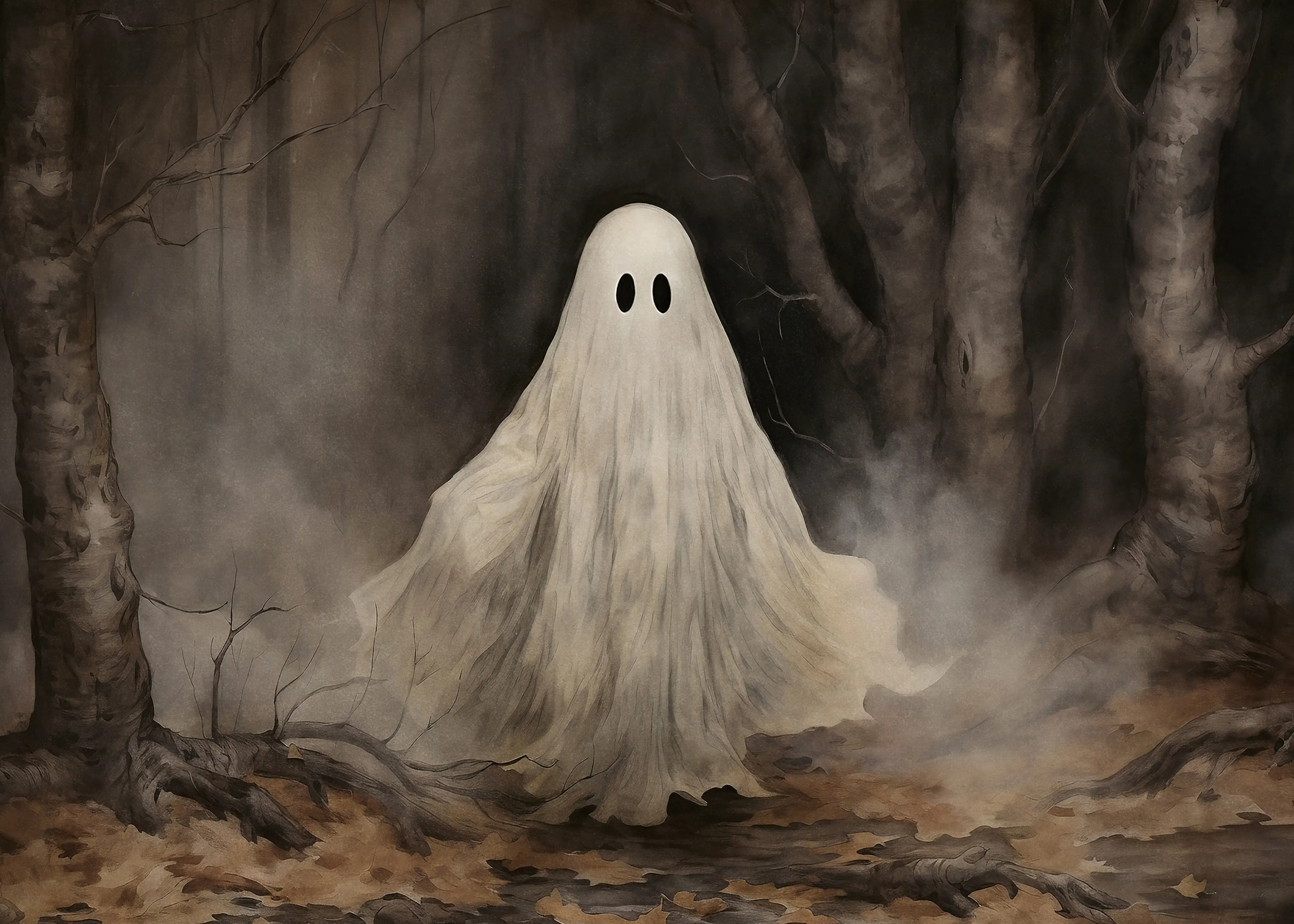 Olga Telnova - Haunted Woods Poster 0