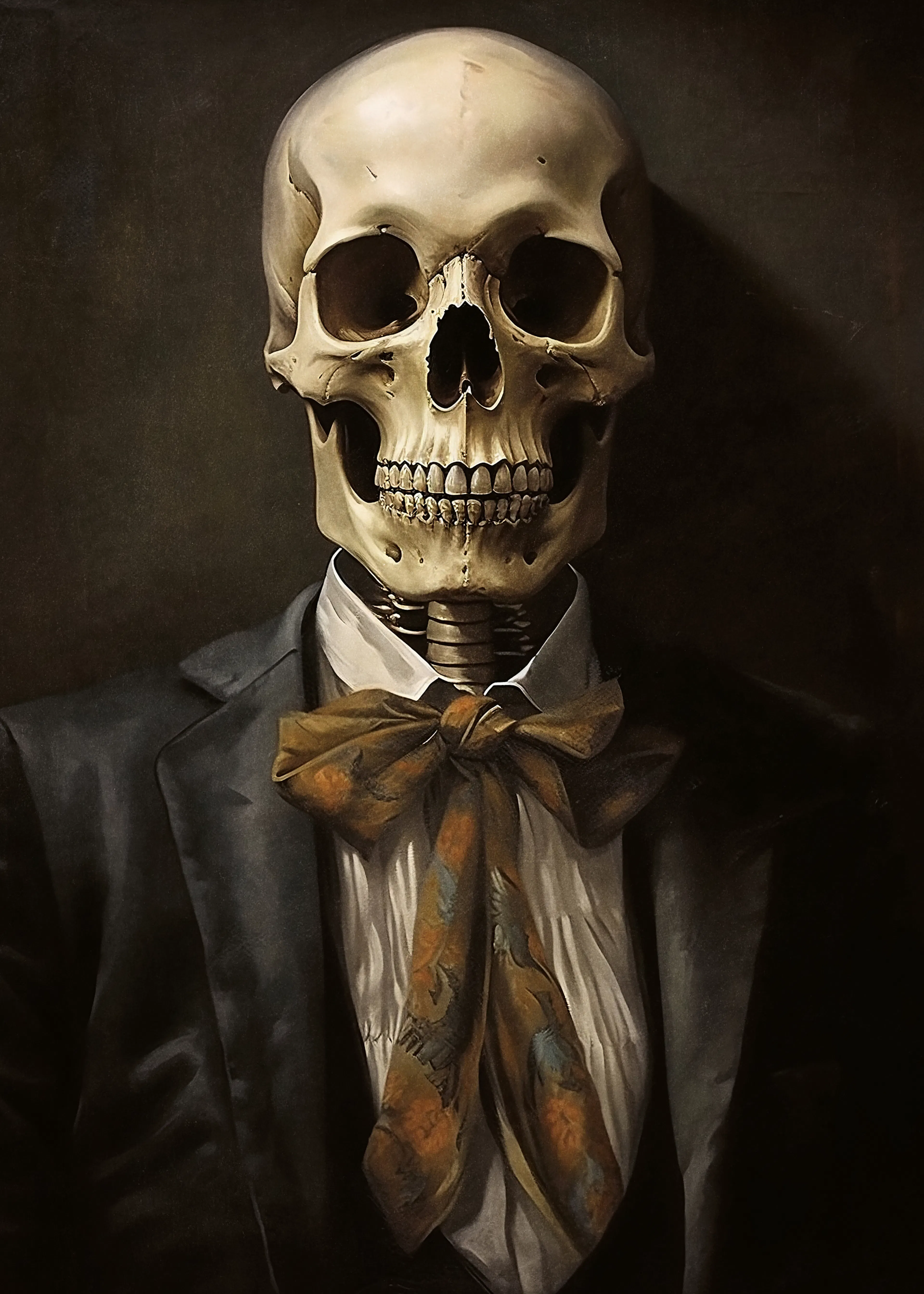 Olga Telnova - Elegant Skull Poster 0
