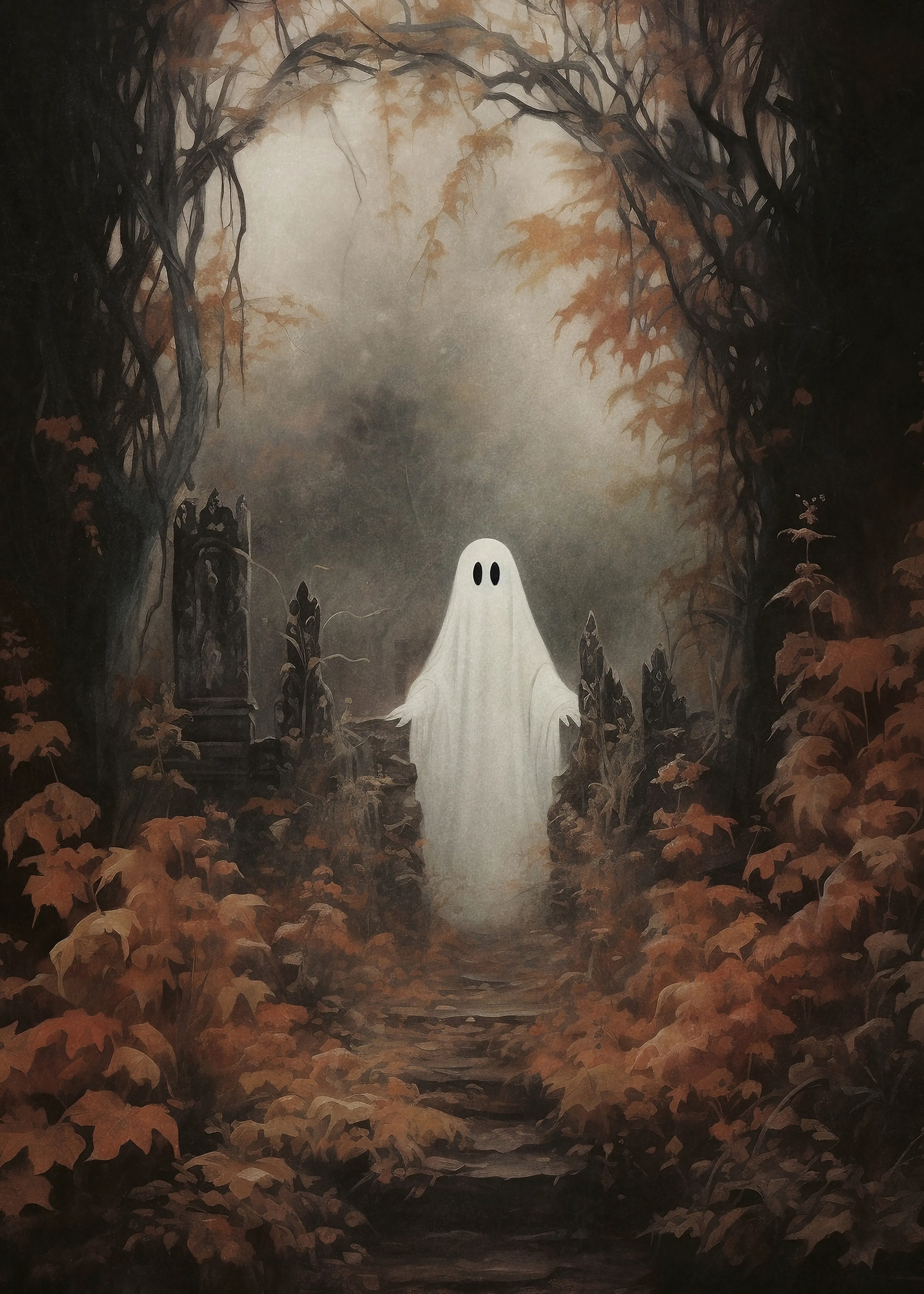 Olga Telnova - Ghostly Woods Poster 0