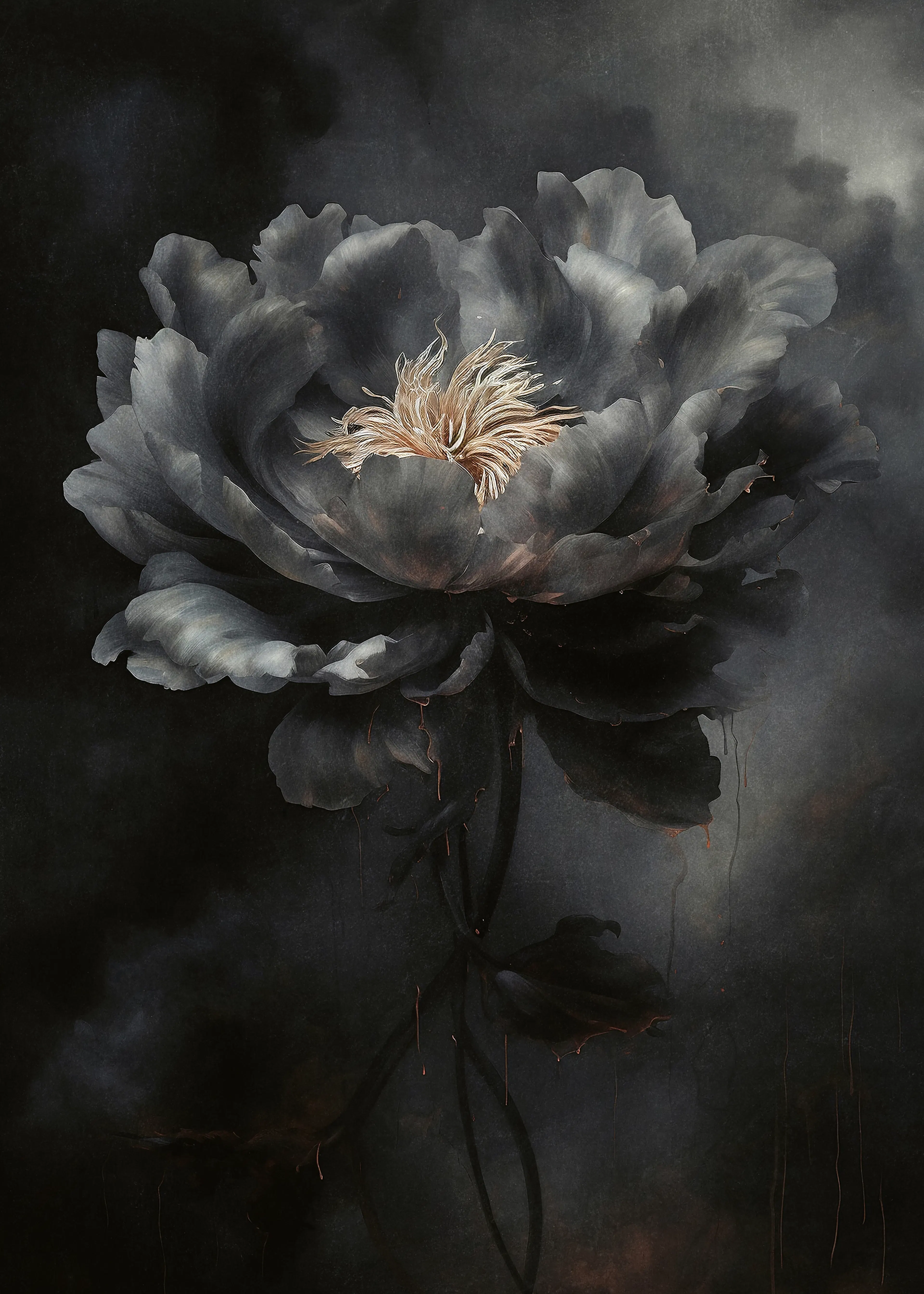 Olga Telnova - Dark Bloom Poster 0