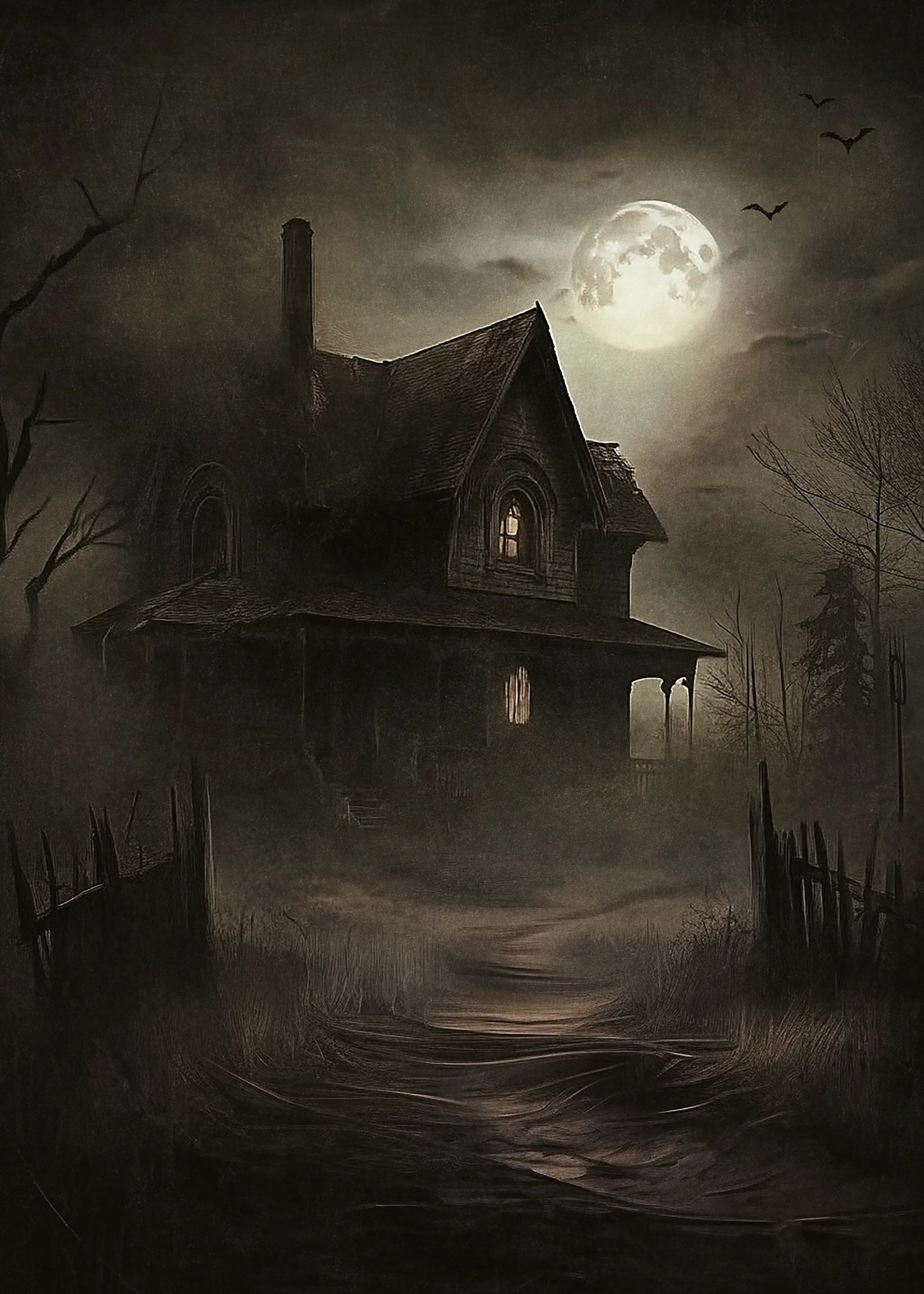 Olga Telnova - Haunted Night Poster 0