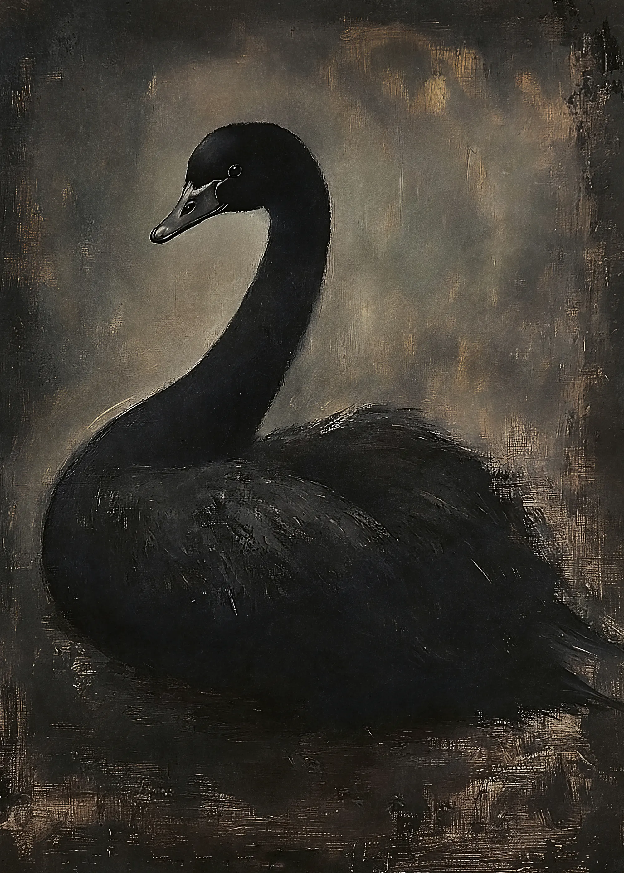 Olga Telnova - Black Dark Elegance Poster 0
