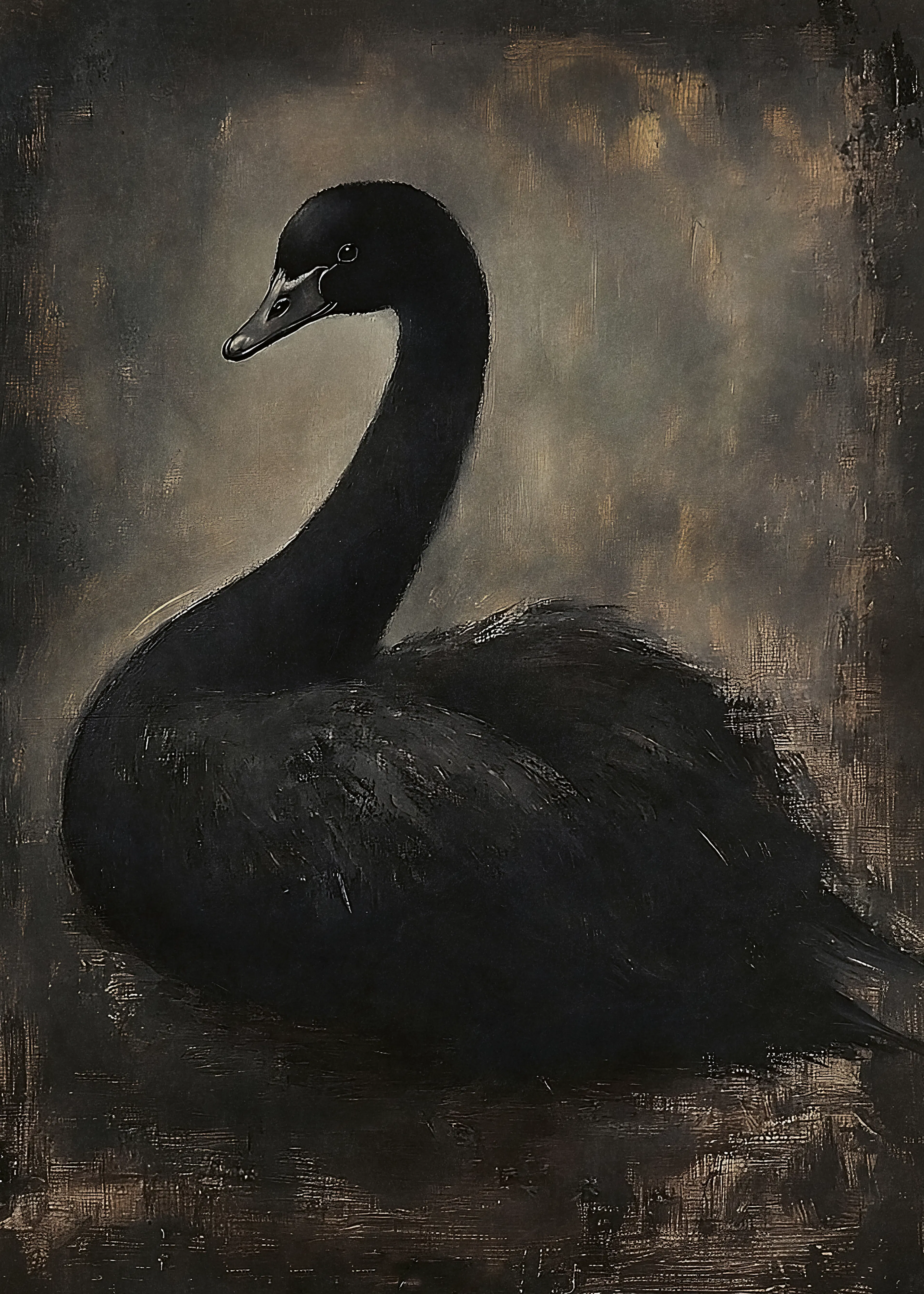 Olga Telnova - Black Dark Elegance Poster 0