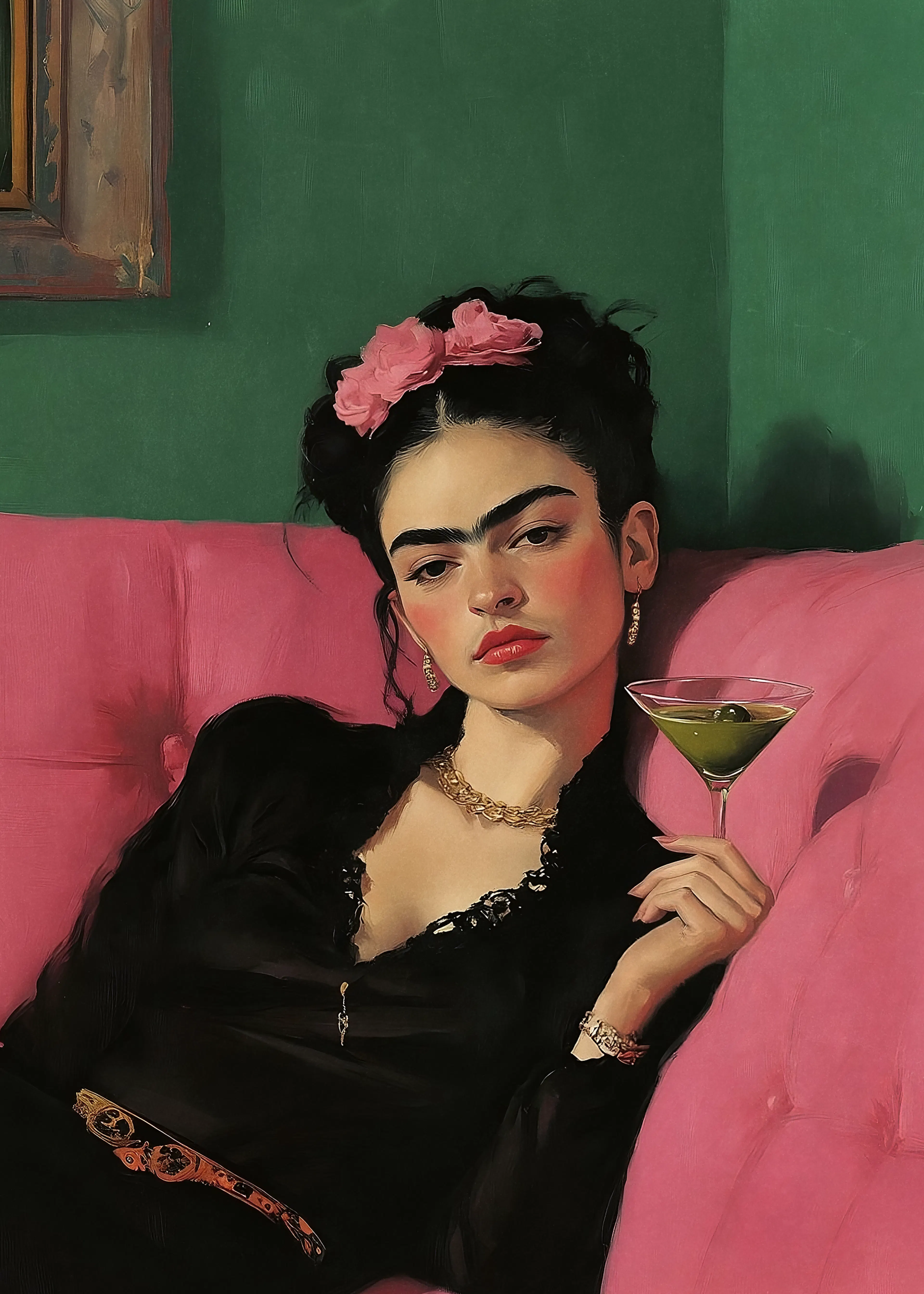 Olga Telnova - Frida Reflection Plakat 0