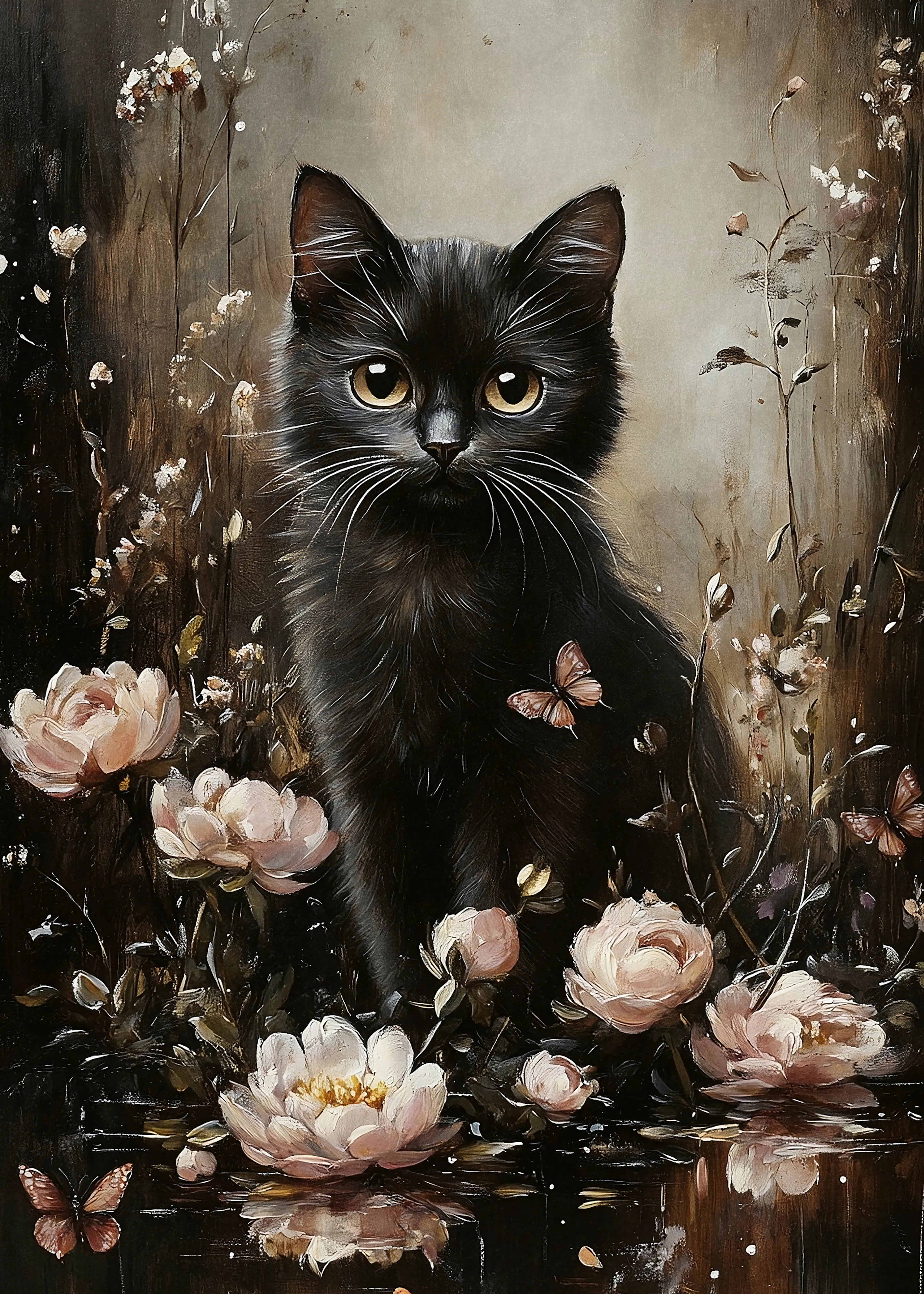 Olga Telnova - Midnight Bloom Poster 0