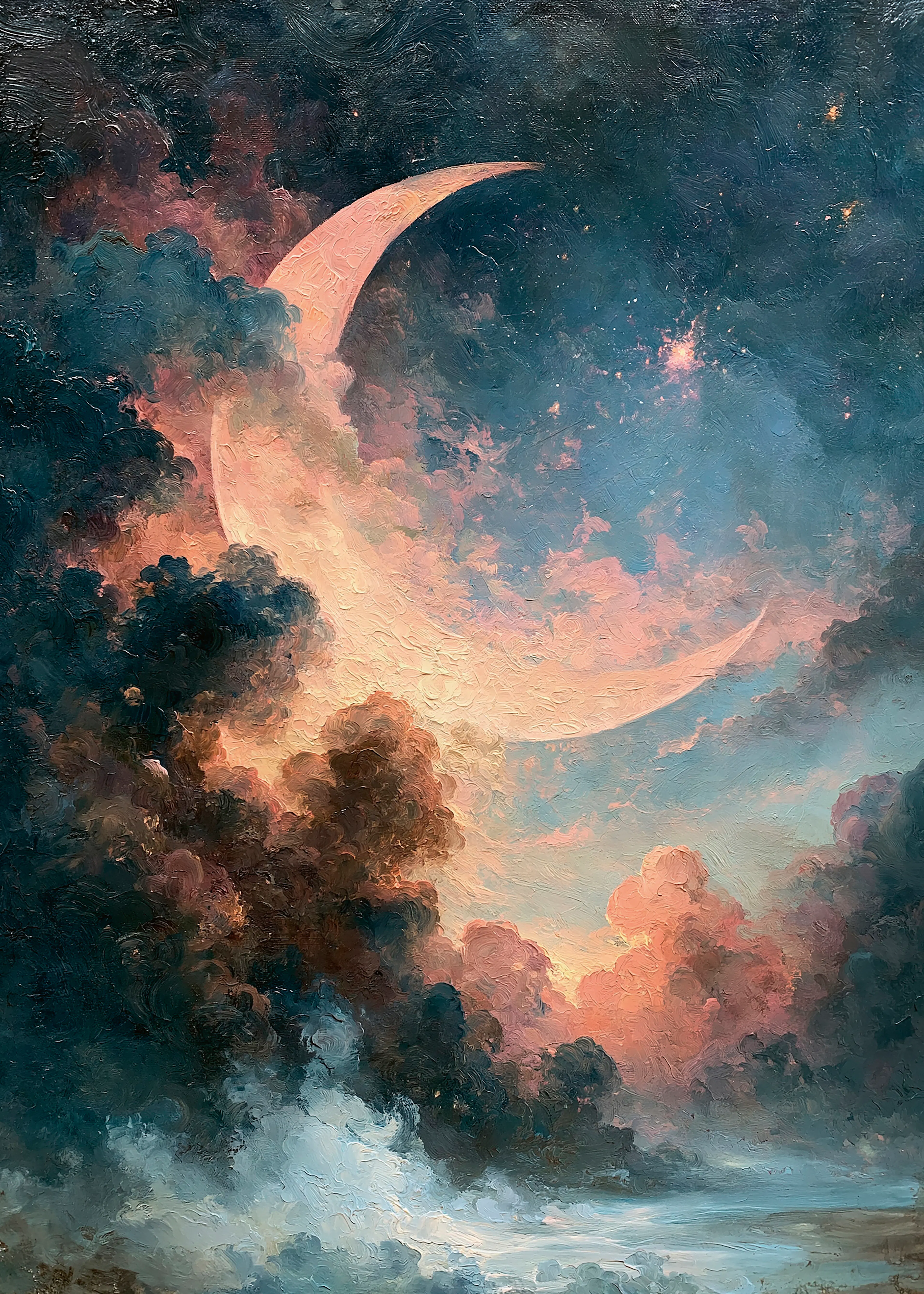 Olga Telnova - Dreamy Moonlight Poster 0