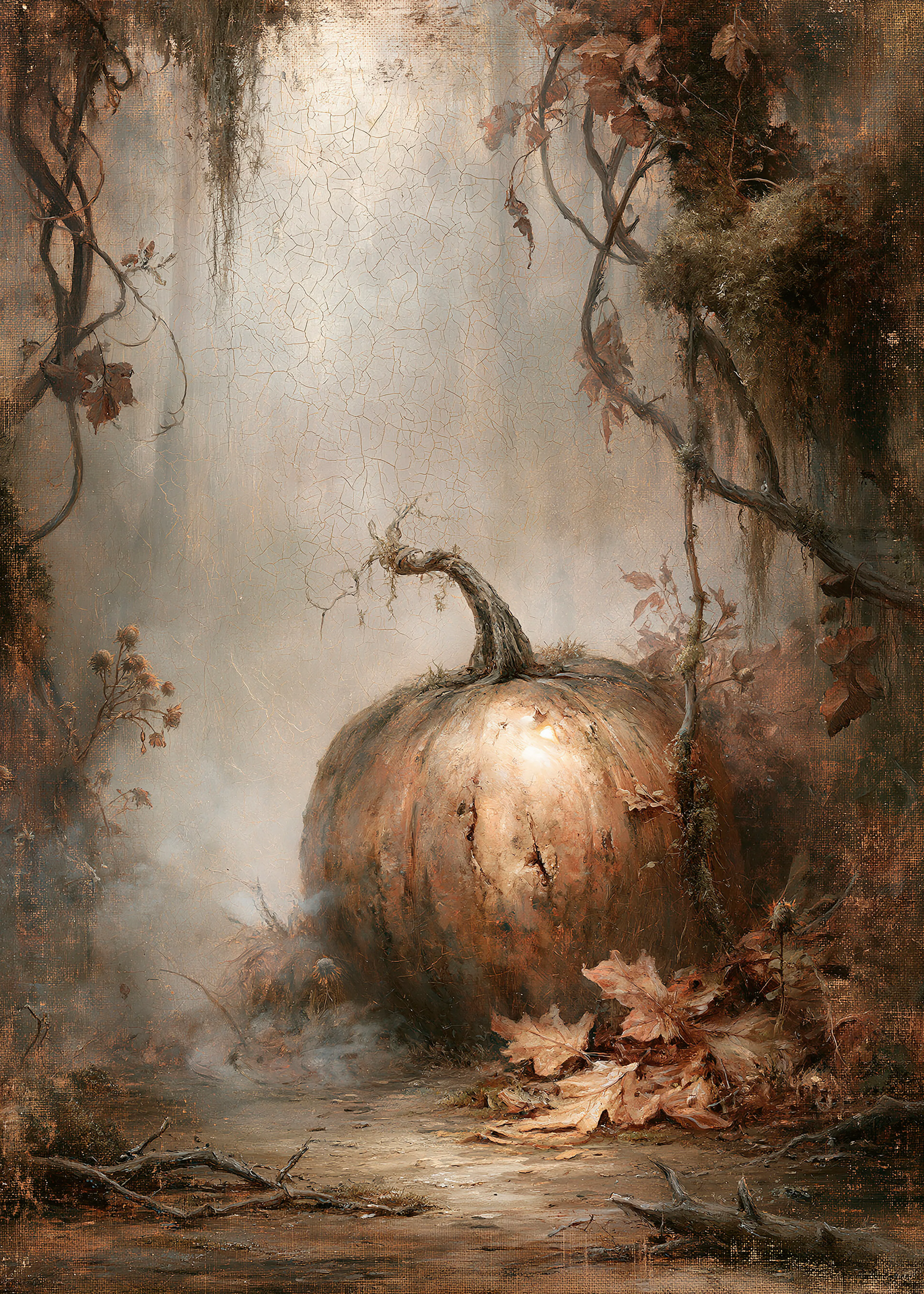 Olga Telnova - Haunted Pumpkin Poster 0