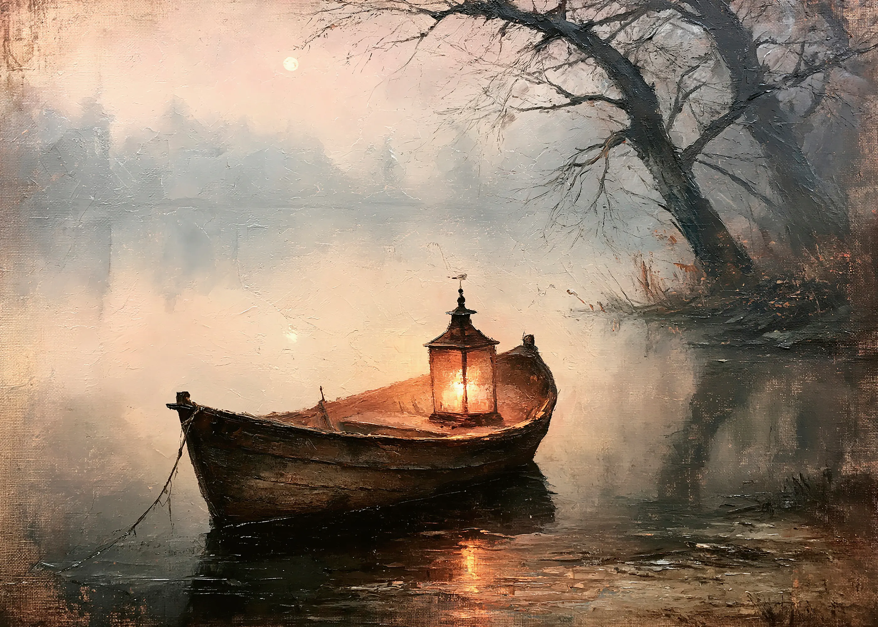 Olga Telnova - Mystic Boat Poster 0