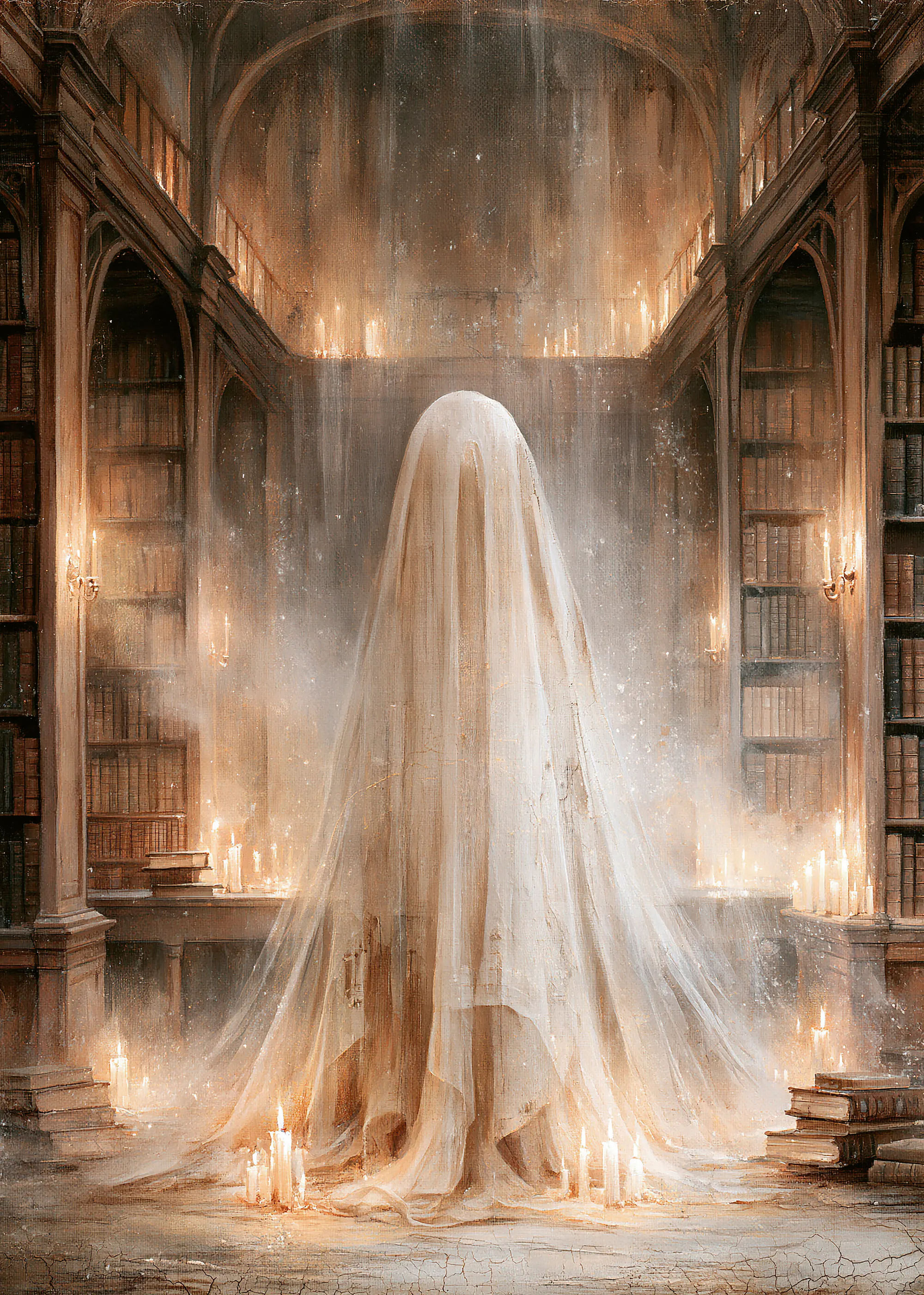 Olga Telnova - Bibliothèque Hantée Poster 0