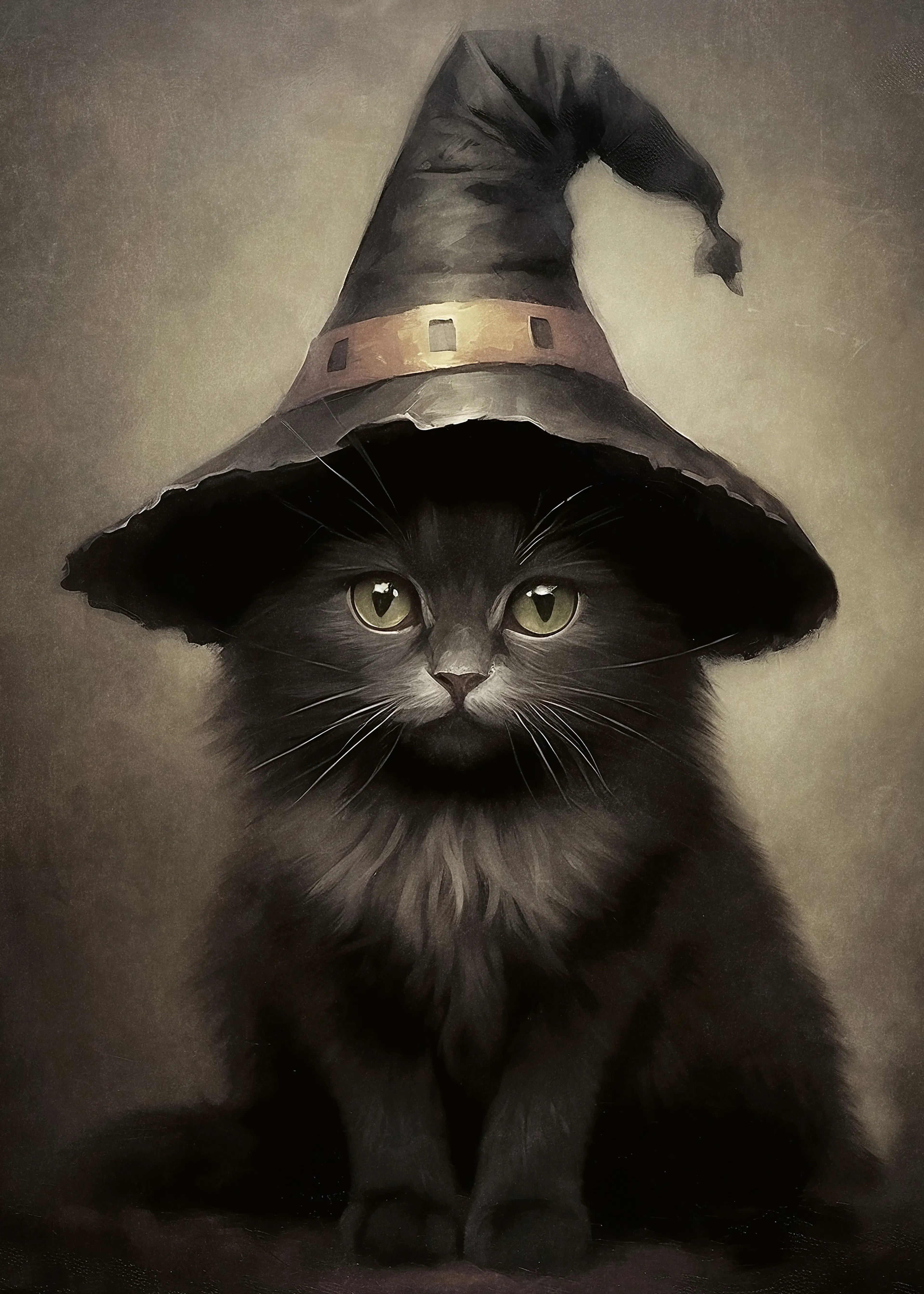 Olga Telnova - Witch Cat Poster 0