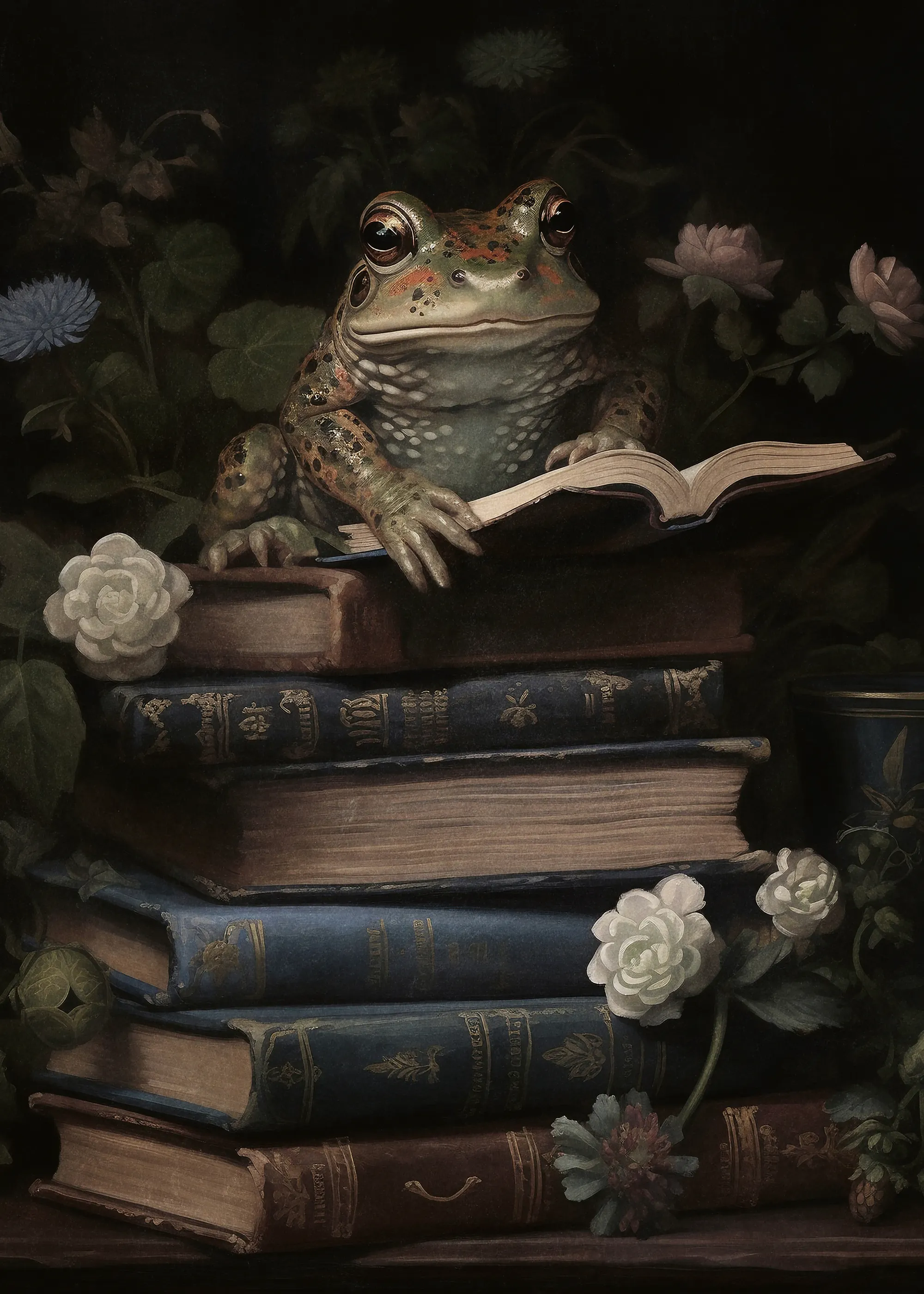 Olga Telnova - Wise Toad Poster 0