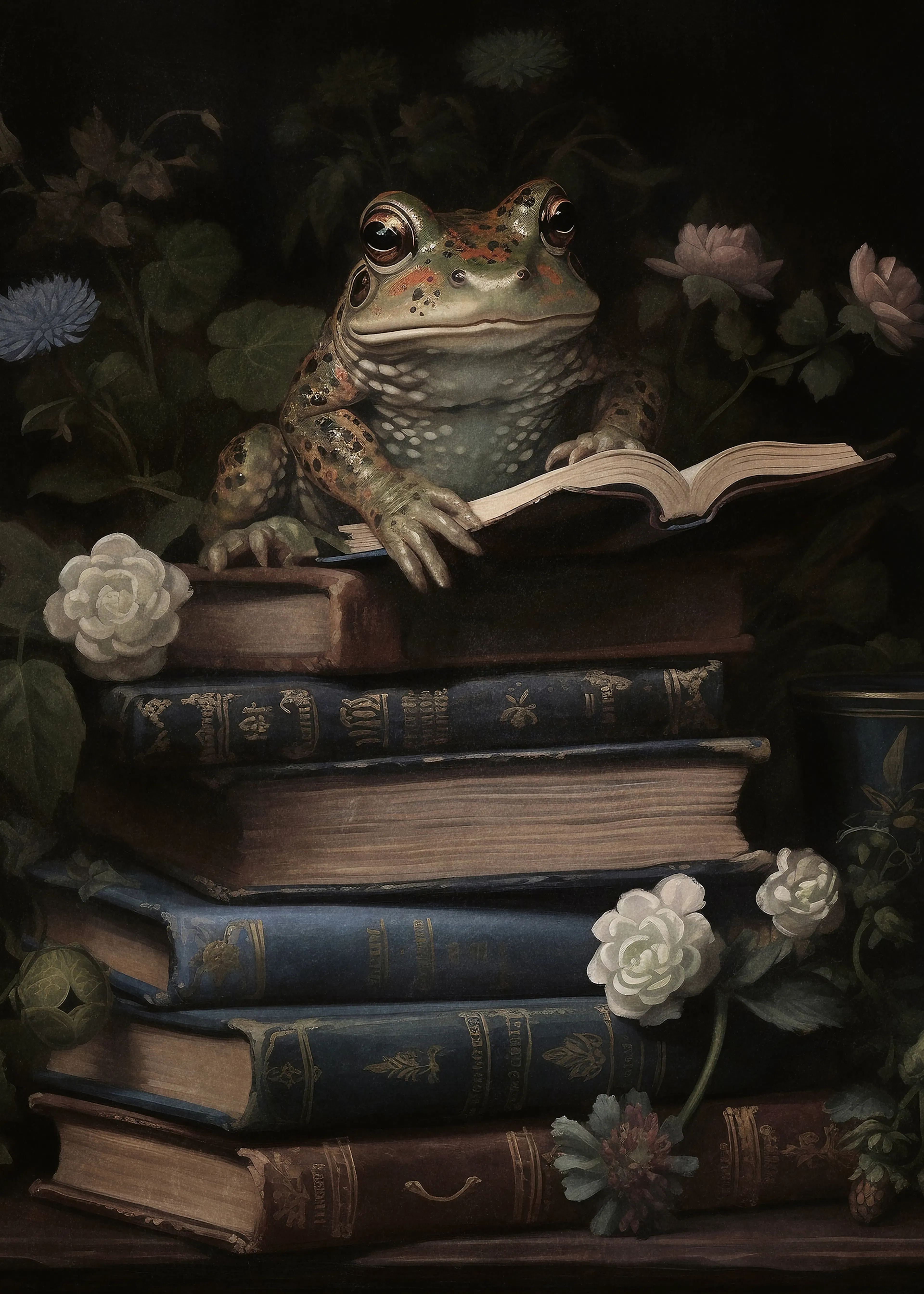 Olga Telnova - Wise Toad Poster 0