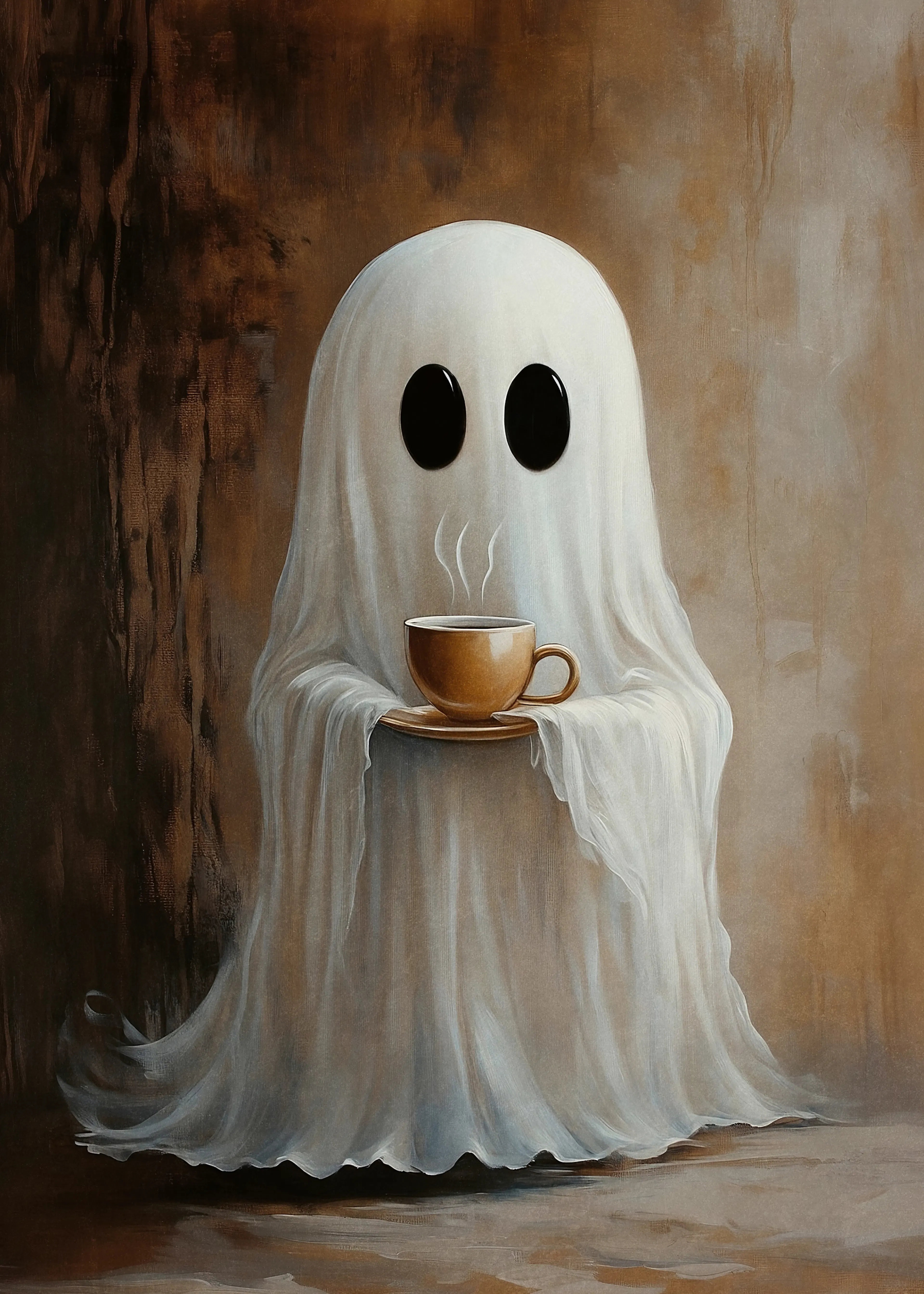 Olga Telnova - Ghostly Coffee Poster 0