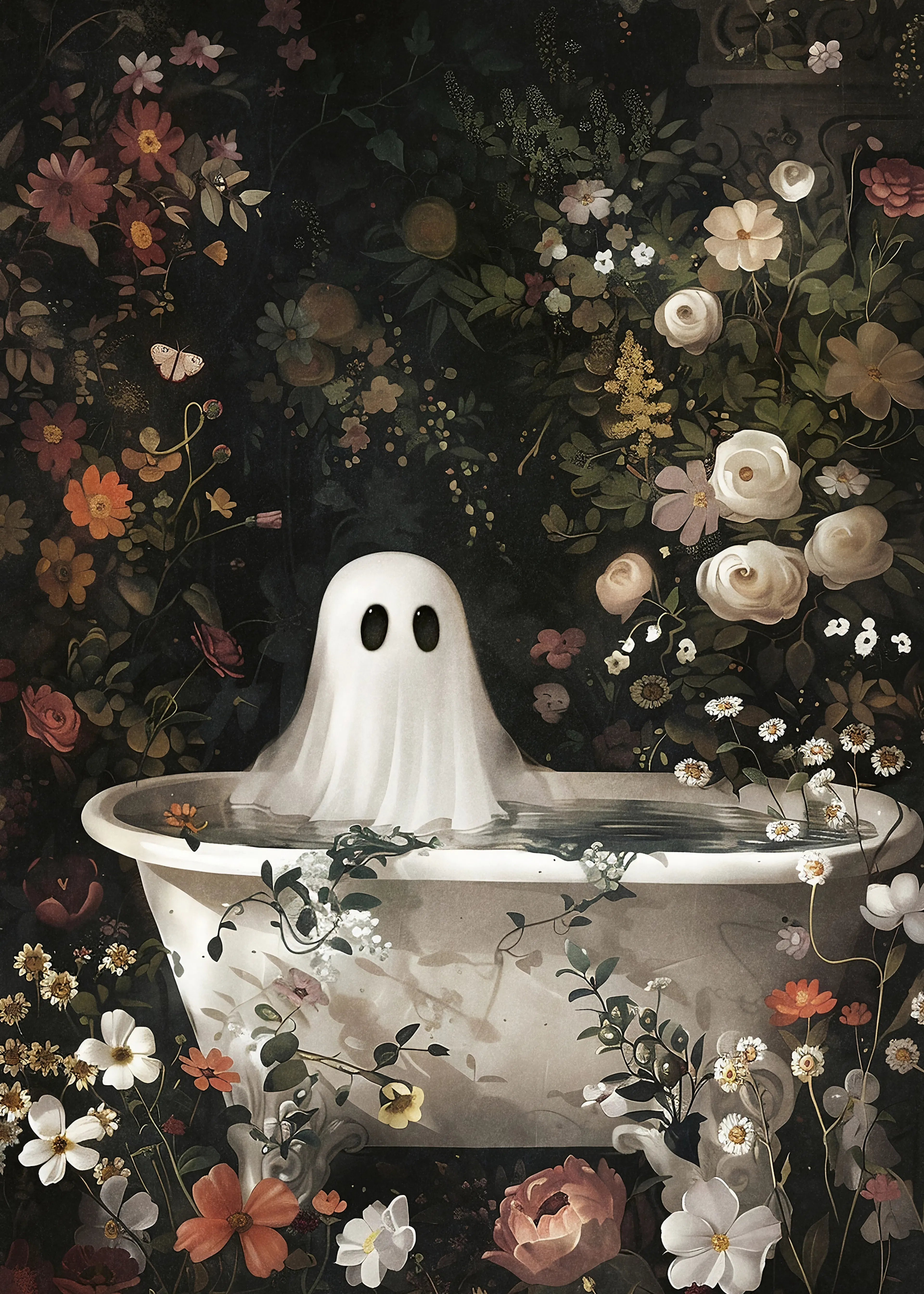 Olga Telnova - Ghost In Bloom Poster 0